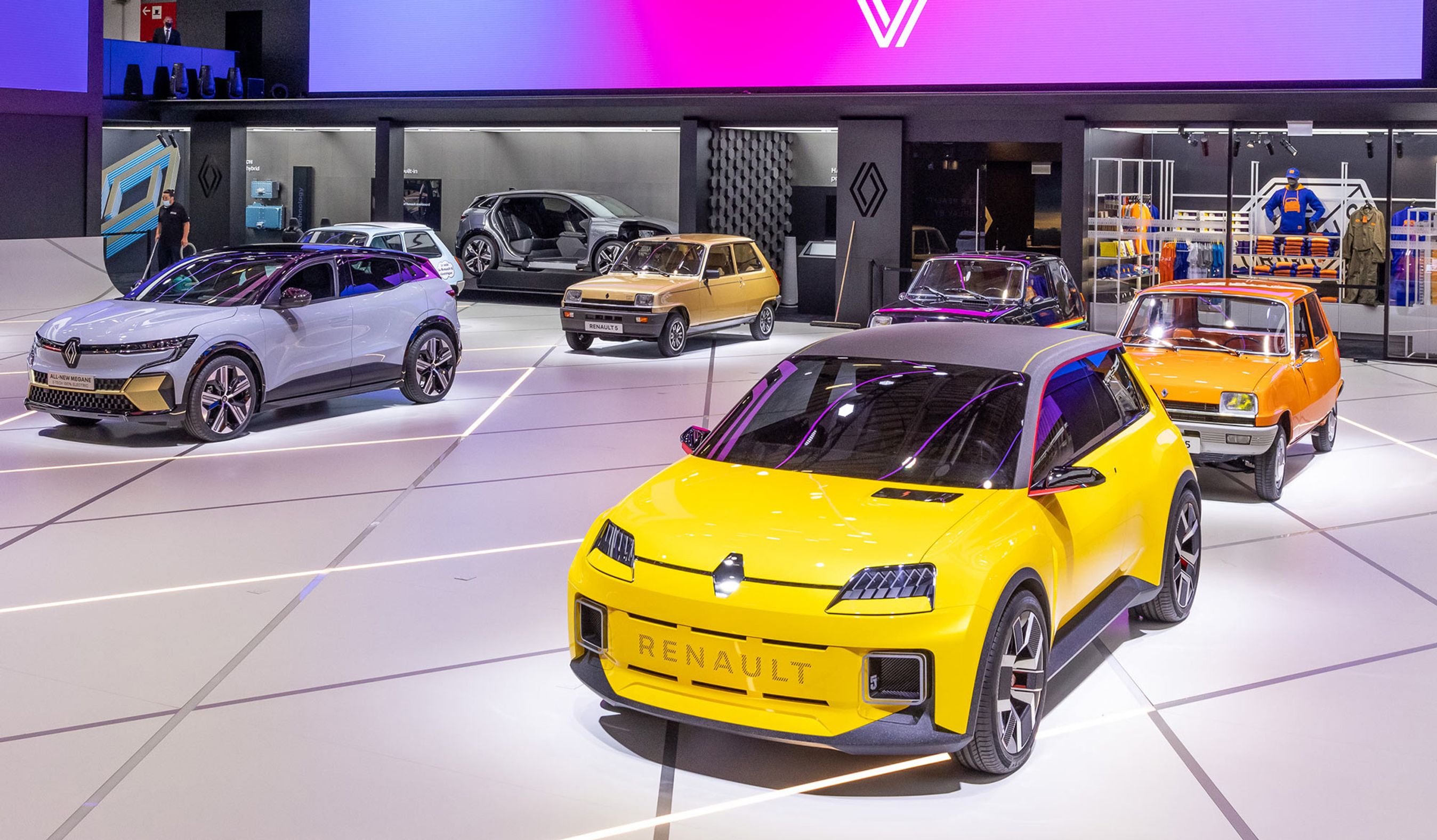 Renault viser kun elbiler og veteraner på IAA-udstillingen. I hvert fald under pressedagene.