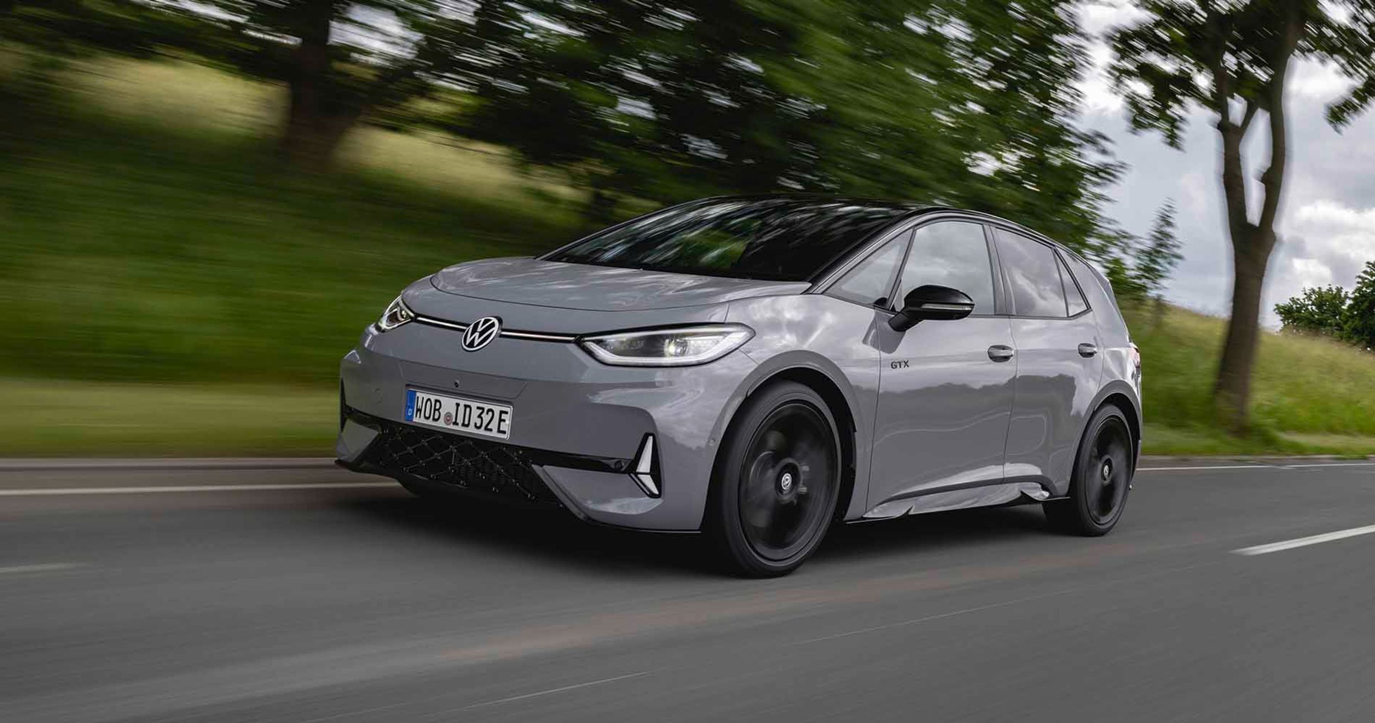 VW ID.3 GTX kører på vej
