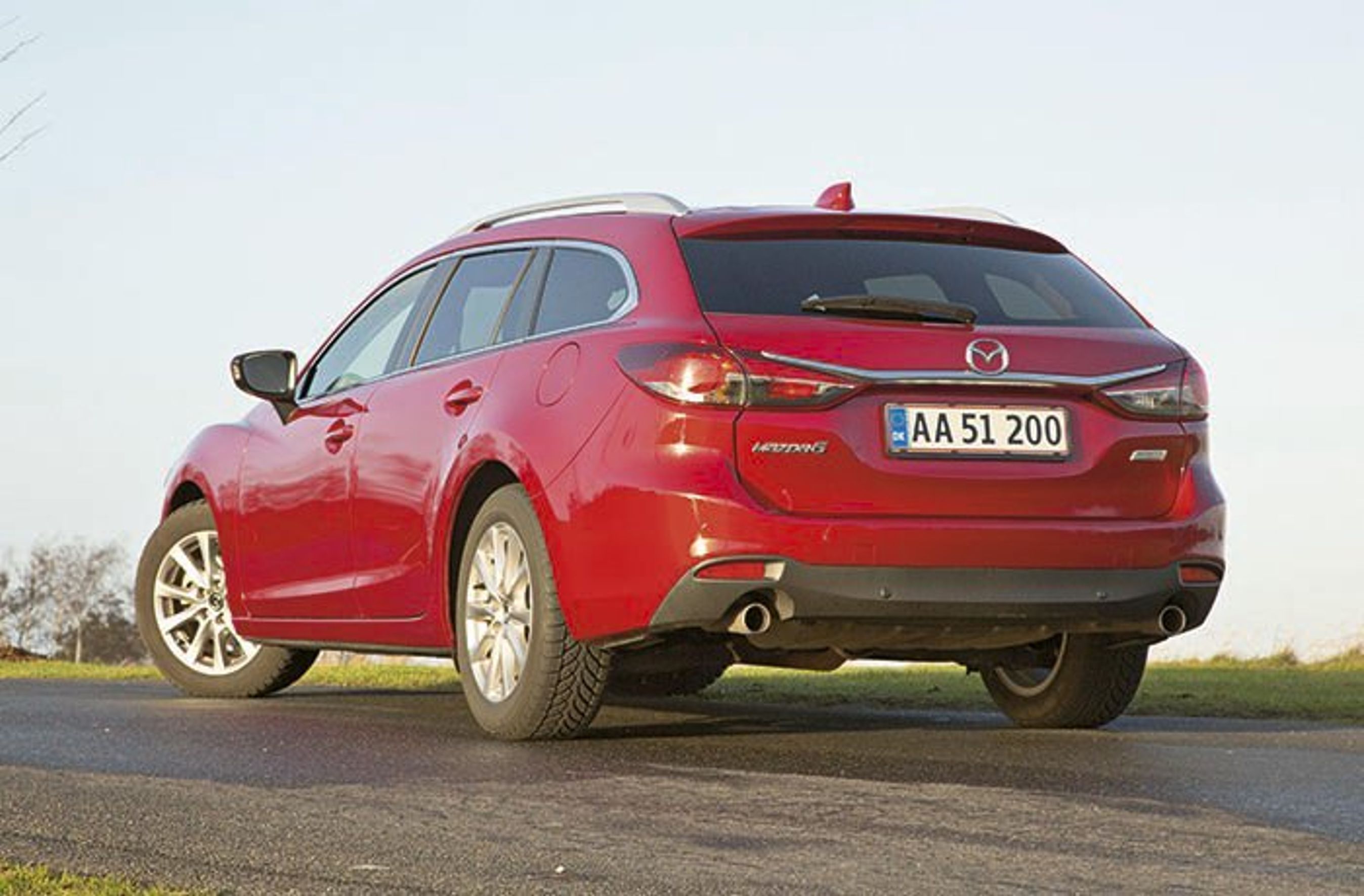 Mazda 6 bagfra