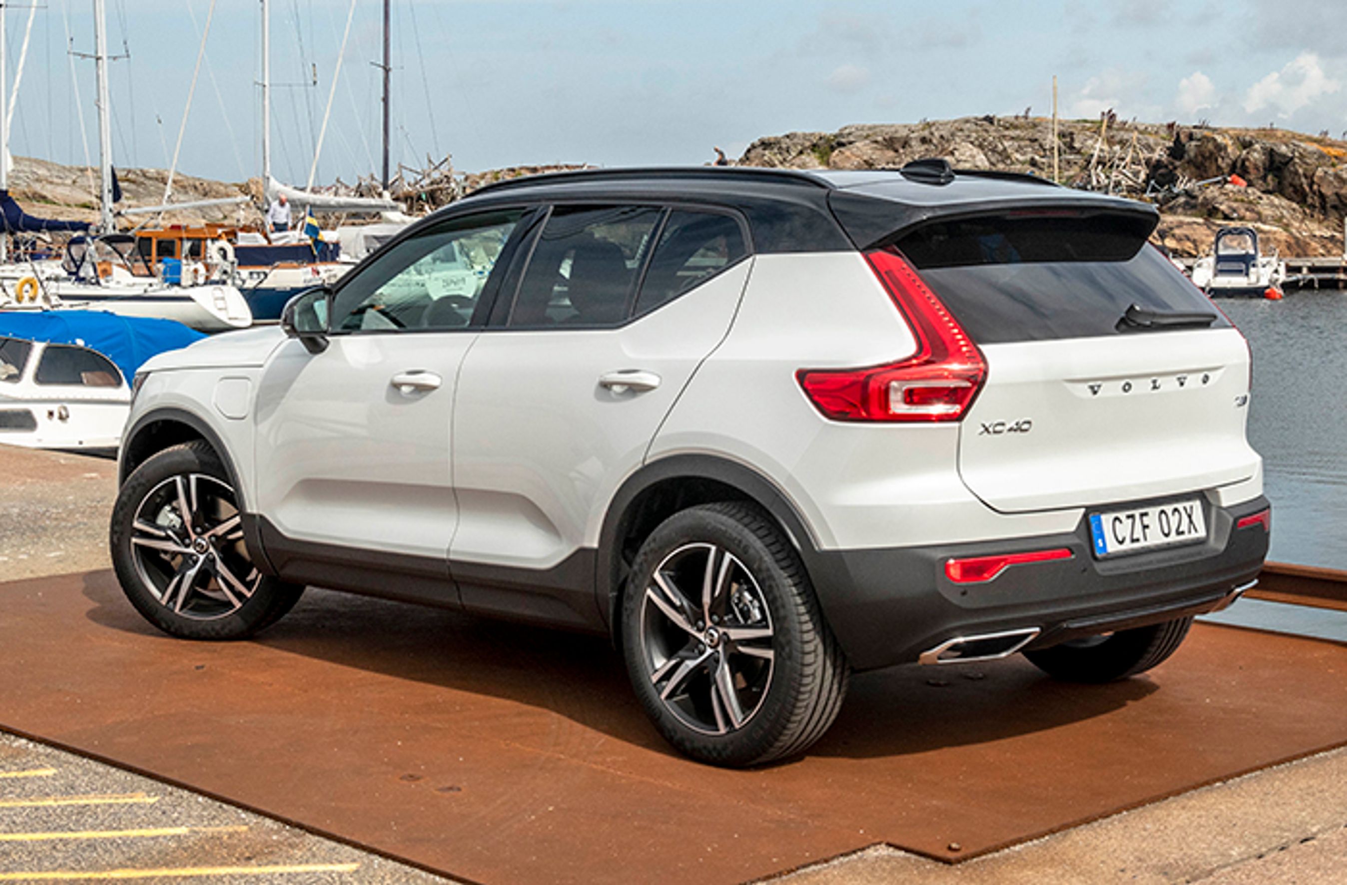 Volvo XC40 bagfra