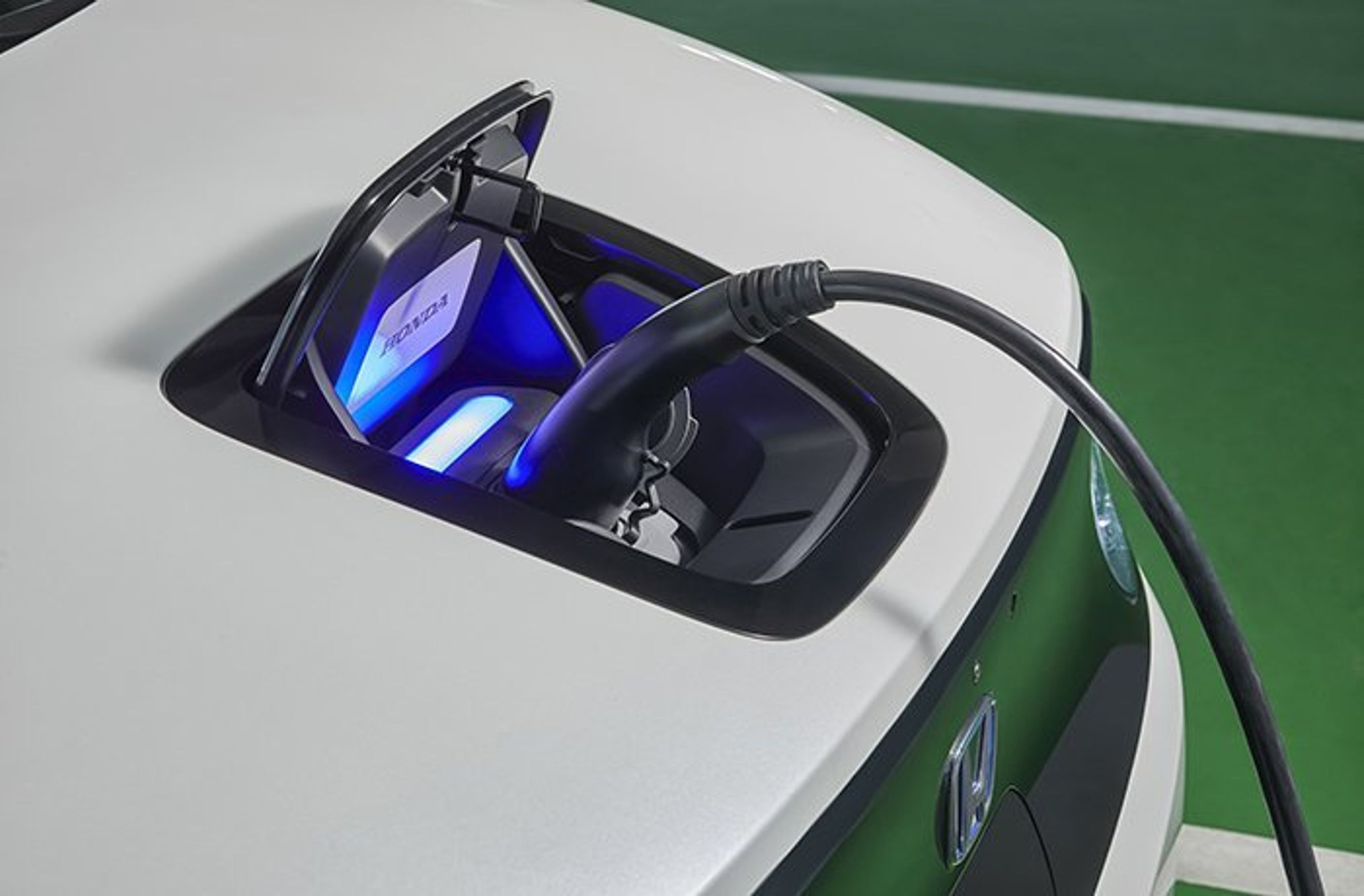 Ladeklap på Honda e