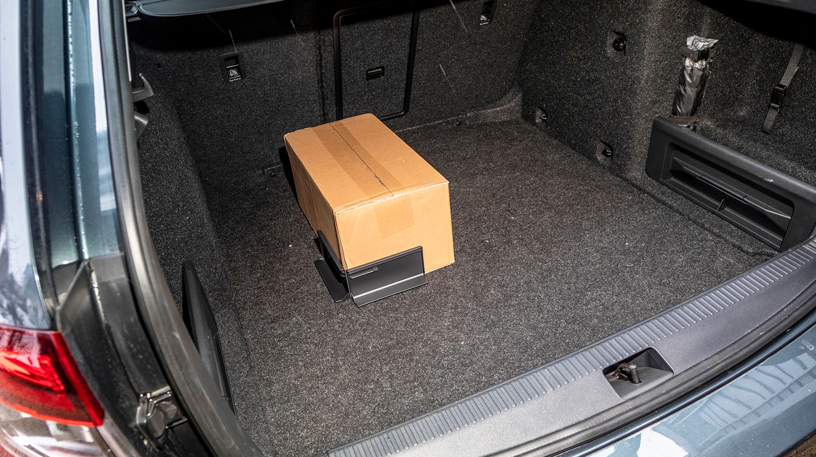 Octavias bagagerum er bare et stort rum, det gør det nemt at læsse feriebagagen. Men en indre læssekant kan genere, for at undgå denne kan du tilkøbe en dobbeltbund til bagagerummet for 2.200 kr. hos forhandleren.