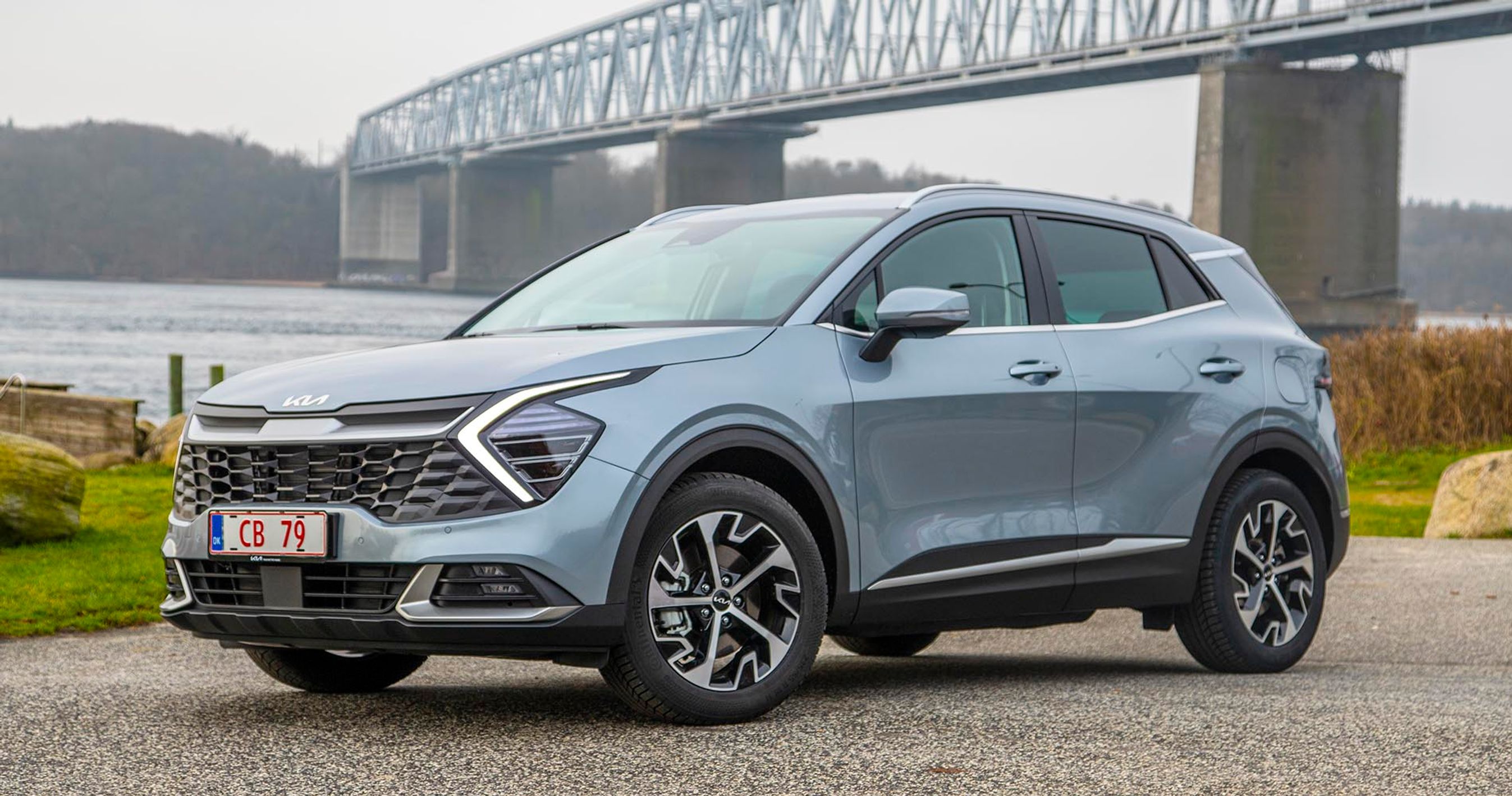 Kia Sportage set forfra