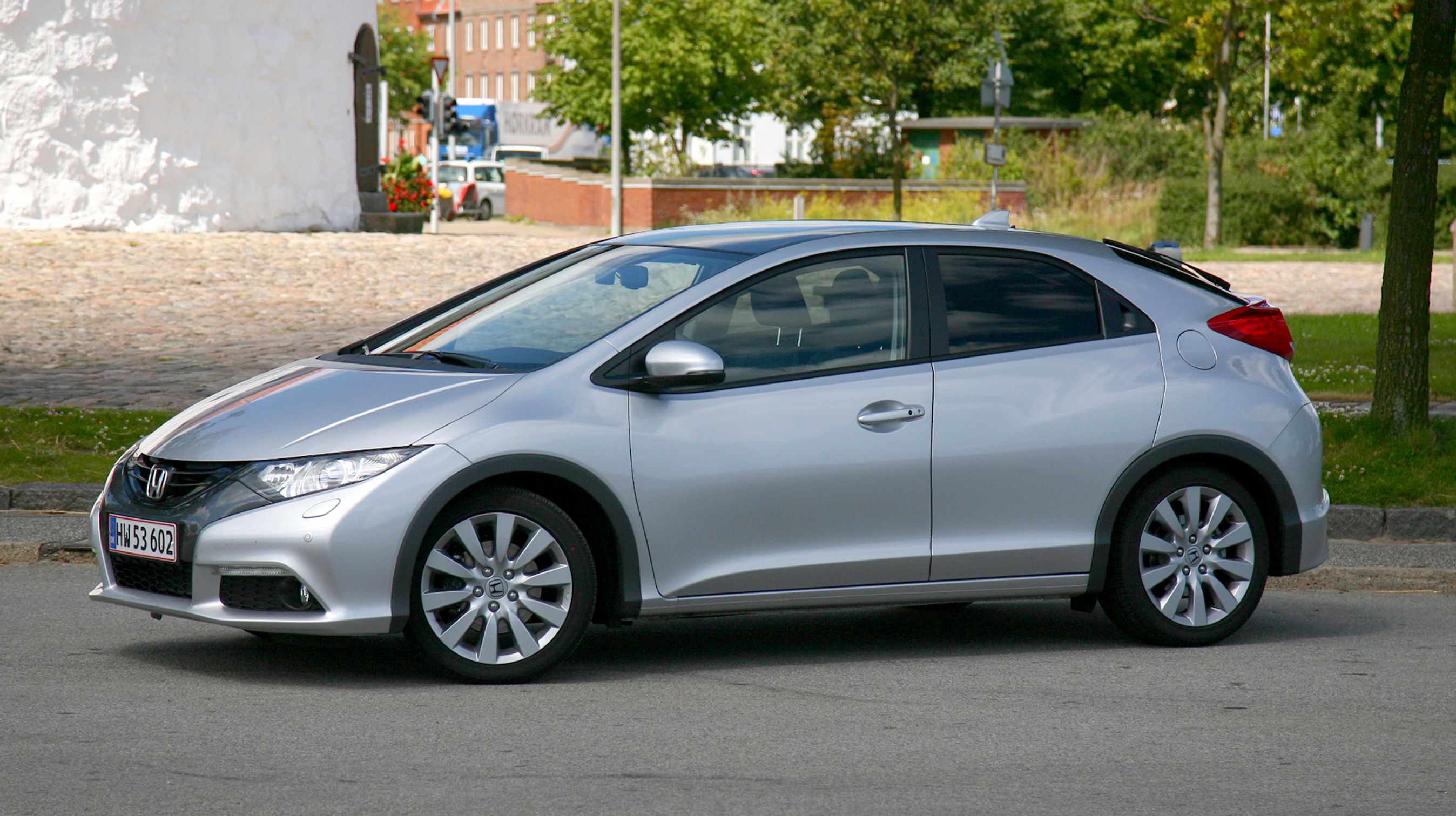 Honda Civic set forfra