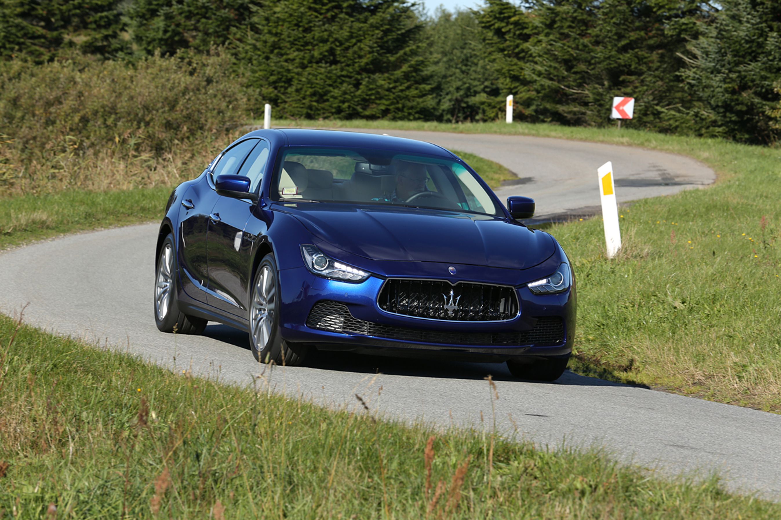 Maserati Ghibli er mindste model fra det italienske luksusmærke.