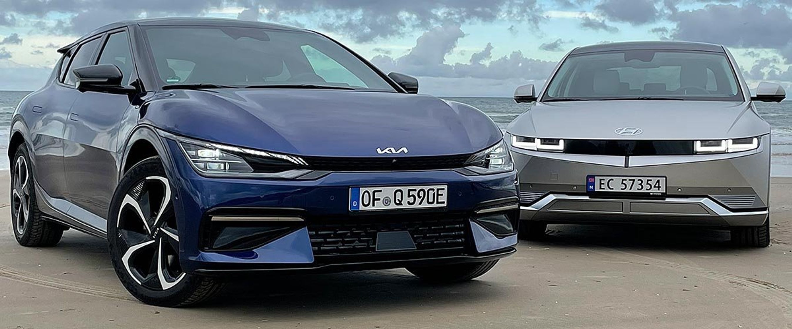 Makkerparret Kia EV6 og Hyundai Ioniq 5, som ikke er helt ens, er blandt årets mest spændende elbil-nyheder. Mindst én af dem spås store chancer for at komme i finalen.