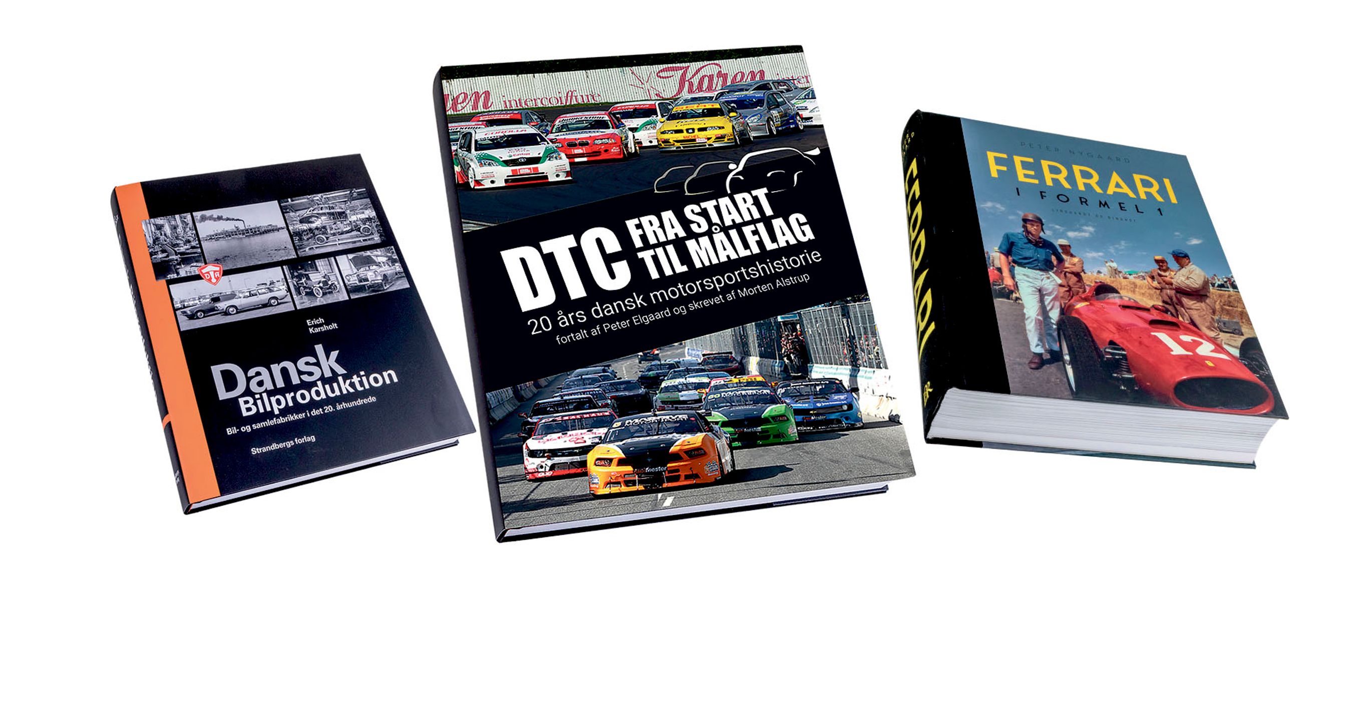 Her er tre gode bilbøger du kan ønske dig i julegave.