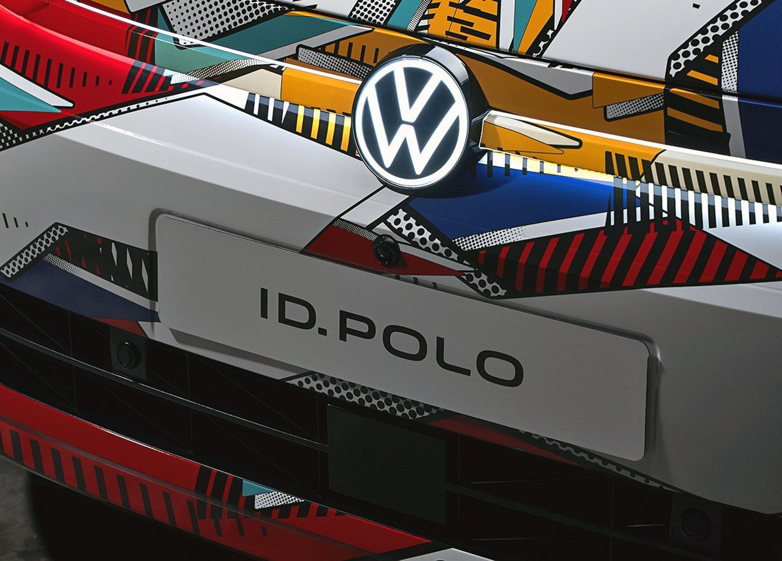 Forreste nummerplade på ID. Polo.