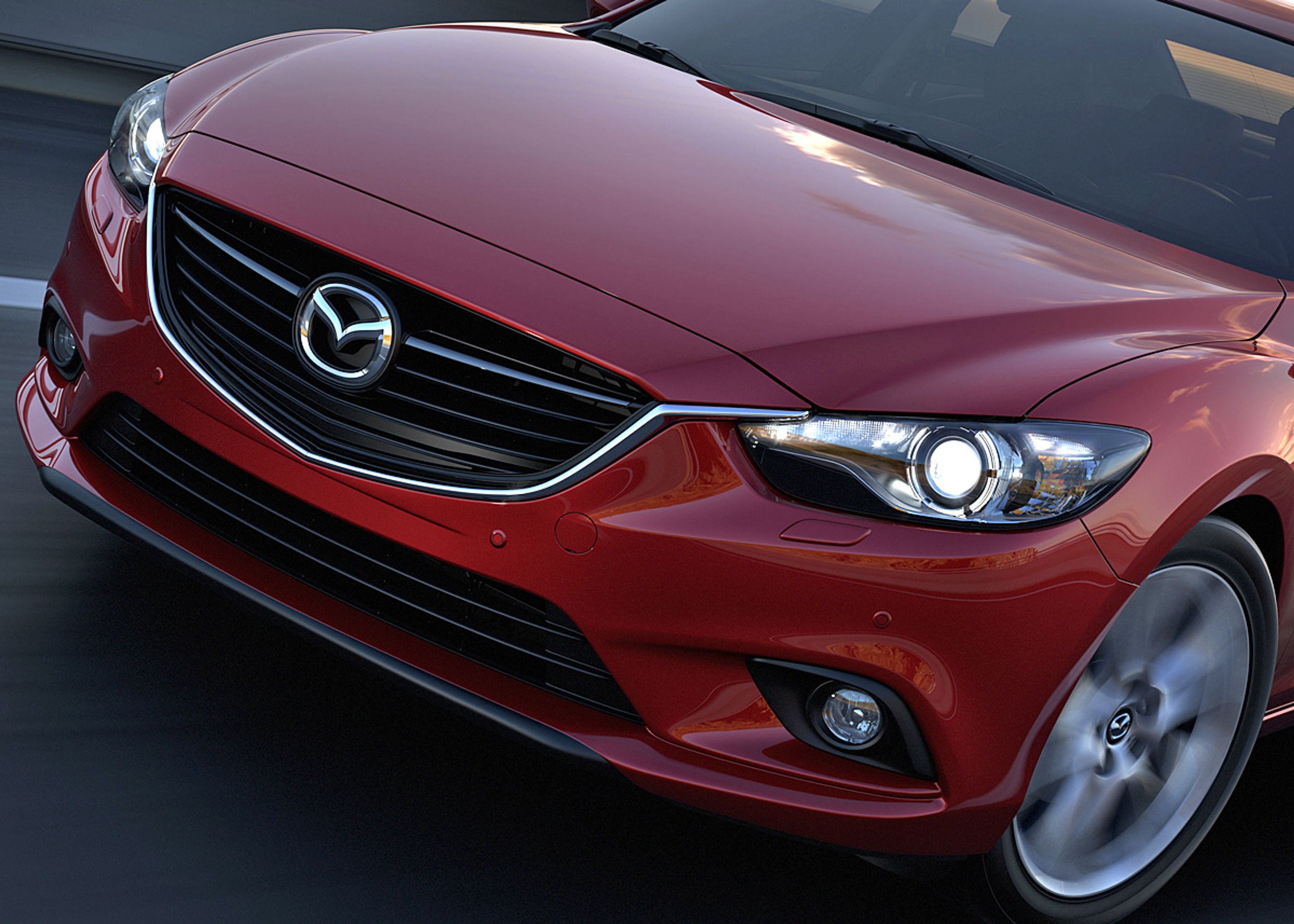 Stilen på fronten er bevaret fra koncpetbilen Tikari, men grill'en er ikke så stor og dyb og forlygterne har mere normal facon og størrelse.