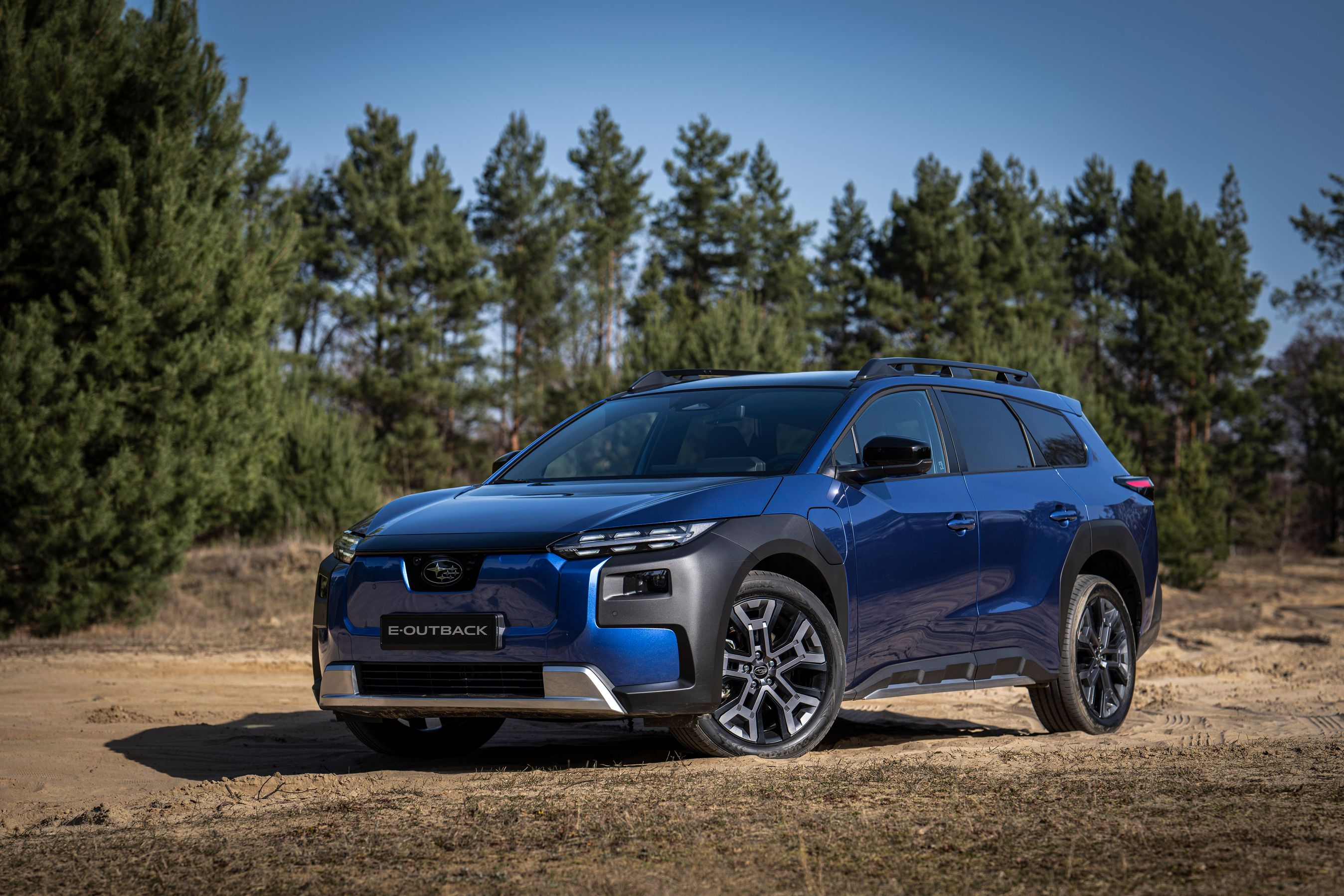 Flotte fælge på en Subaru e-Outback