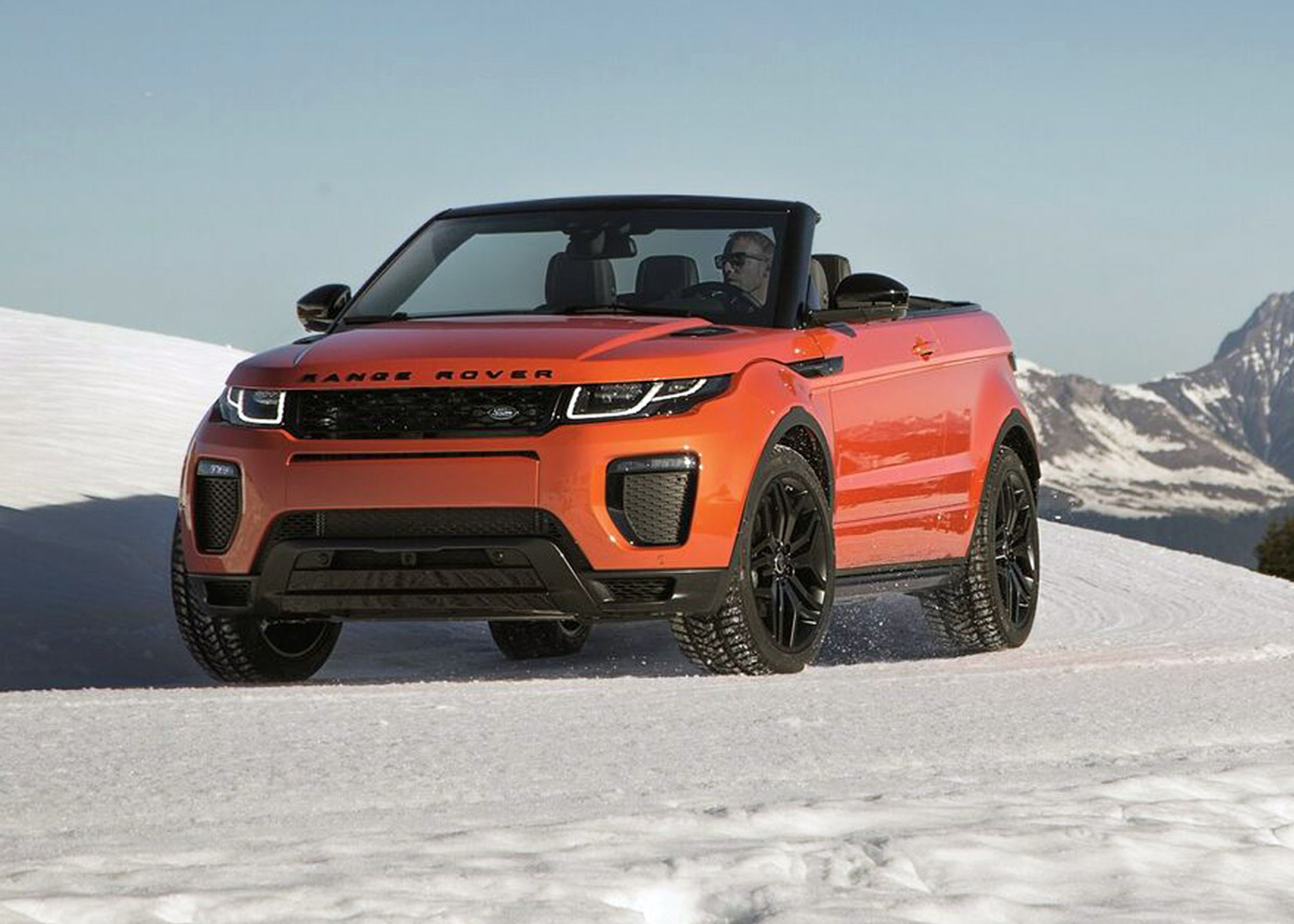 Range Rover Evoque Convertible er en bil til alle årstider, mener Land Rover. Foto: Land Rover