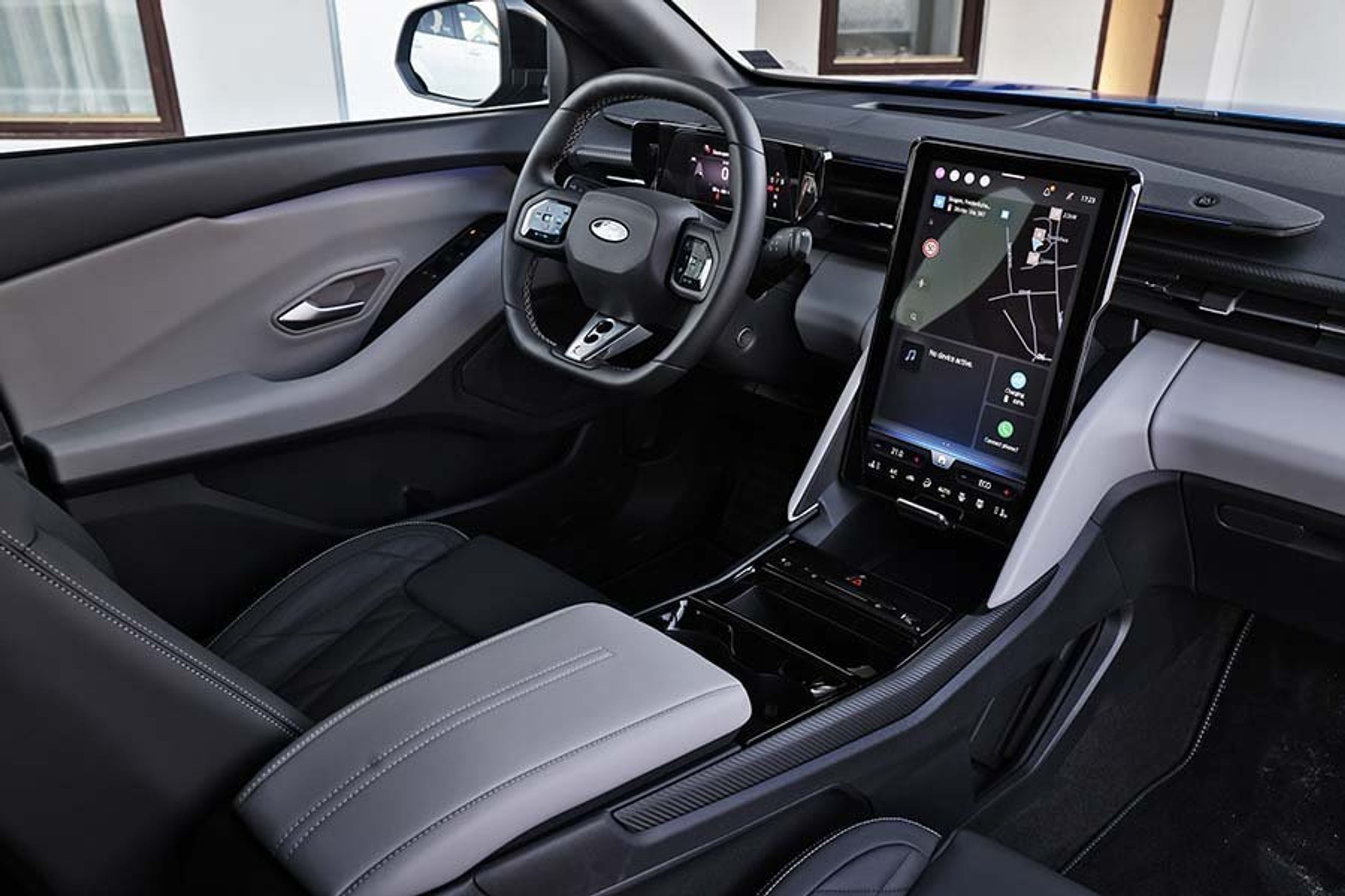 Kabinen i en Ford Capri