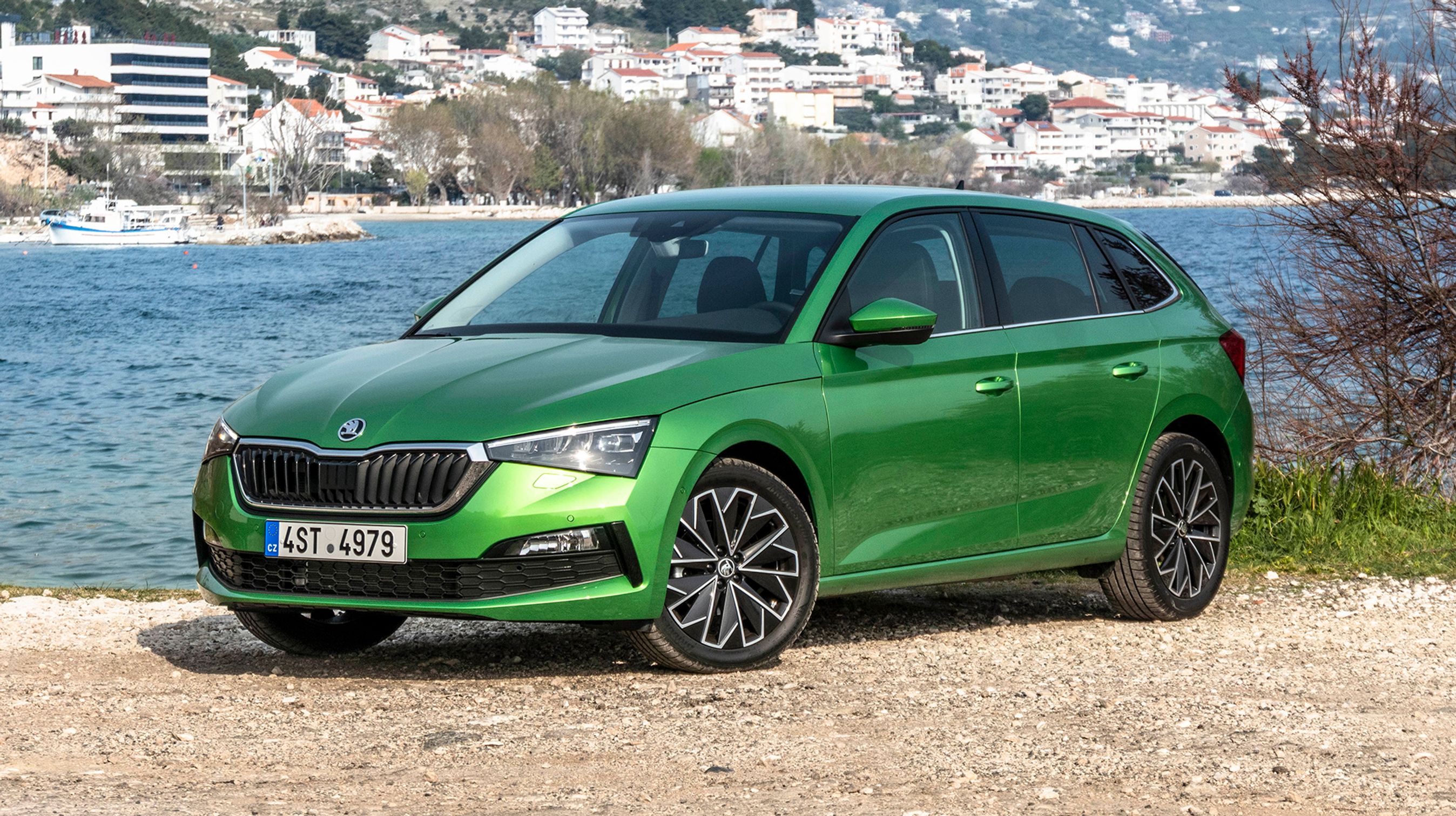 Skoda Scala set forfra