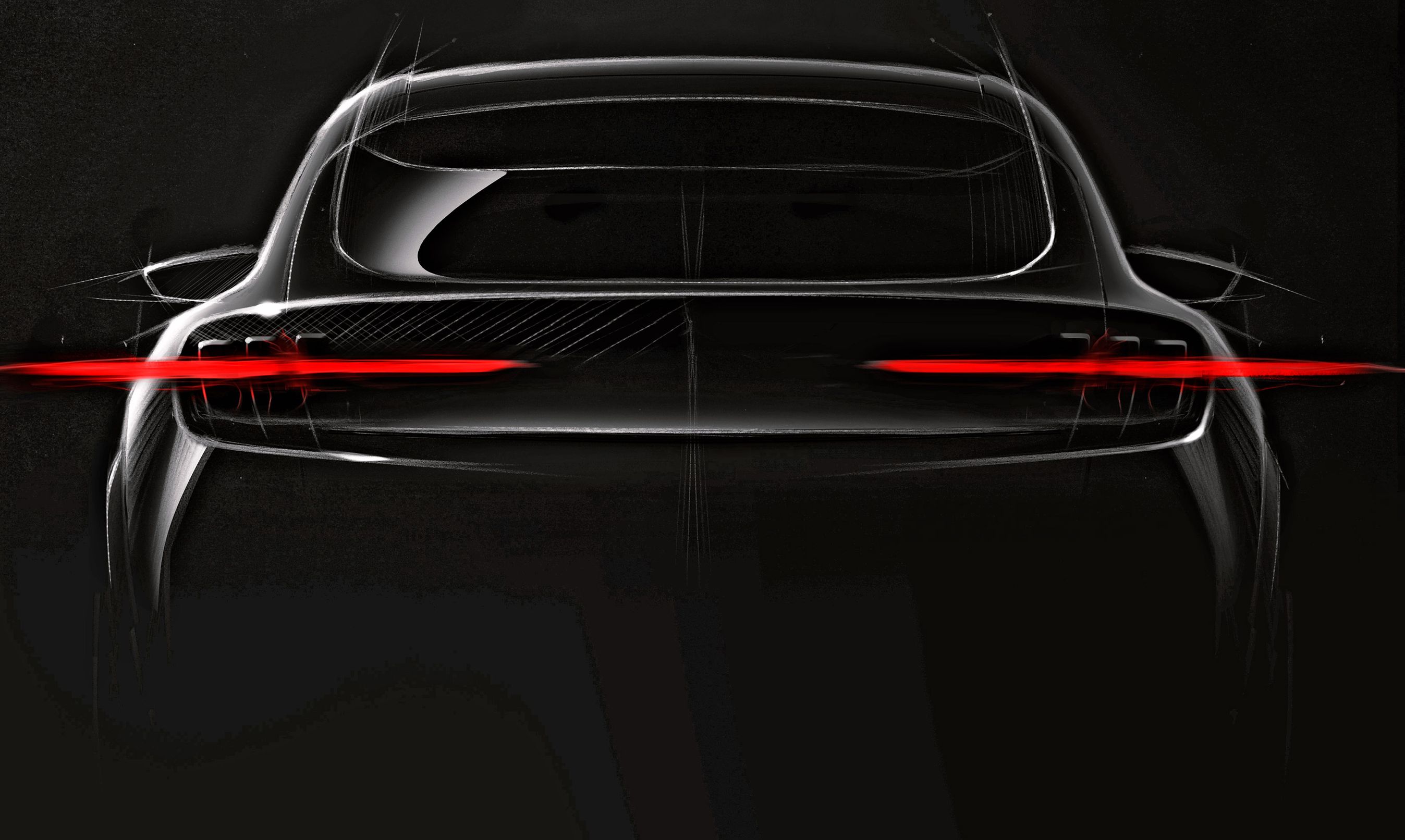 Fords kommende, Mustang-inspirerede elbil.