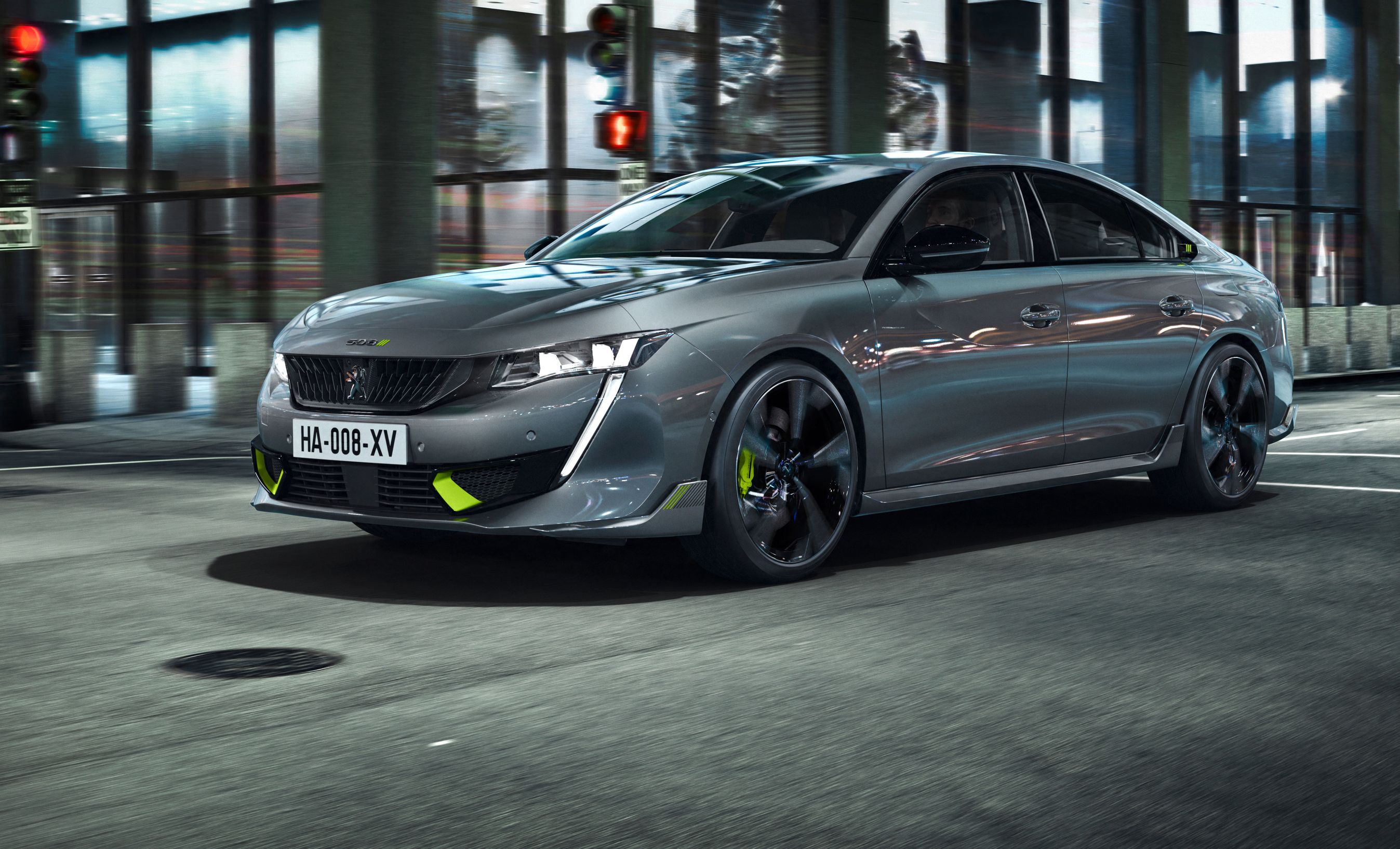 Peugeot 508 i den ekstra sportslige udgave med 360 hk.