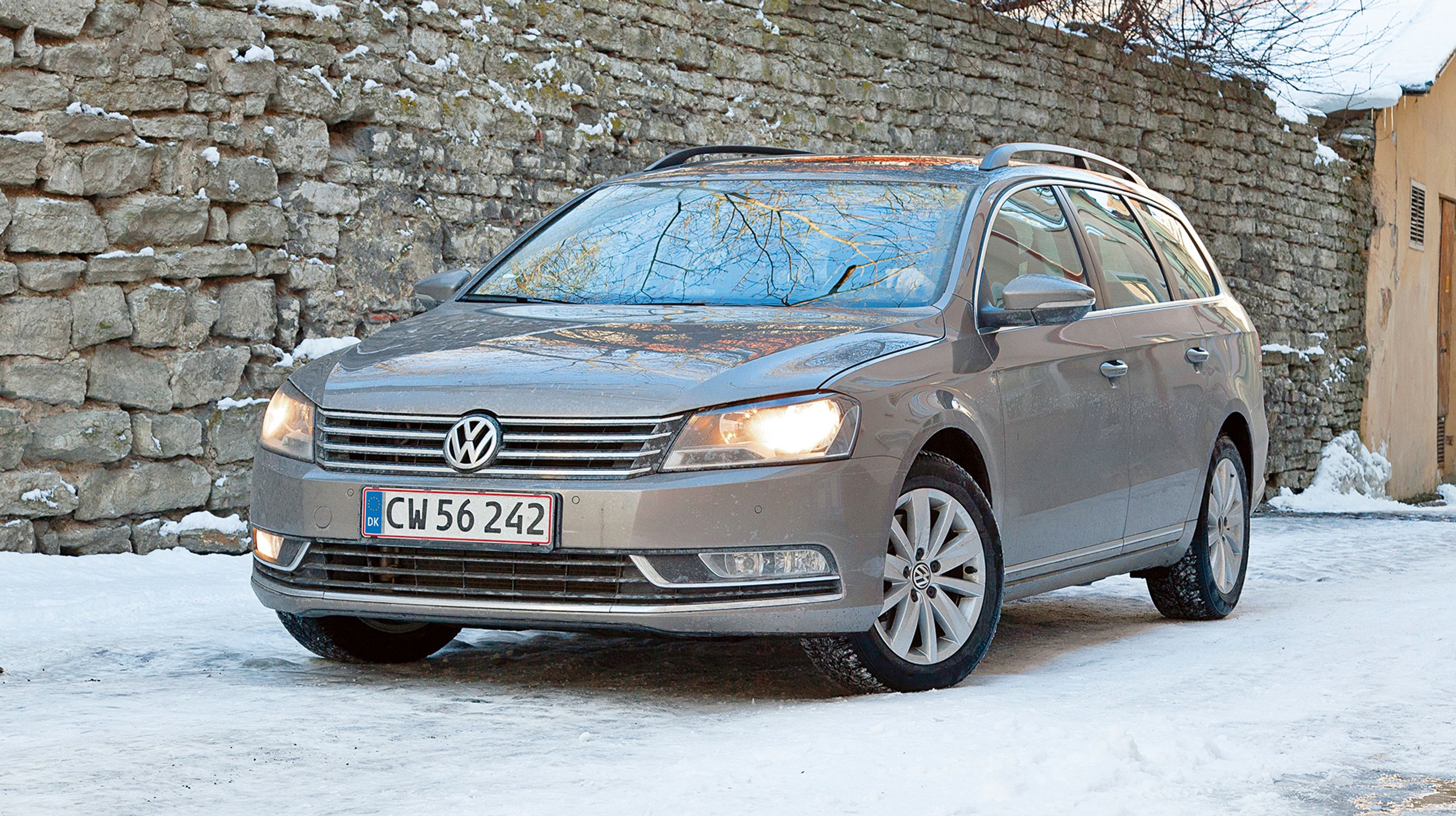 VW Passat forfra