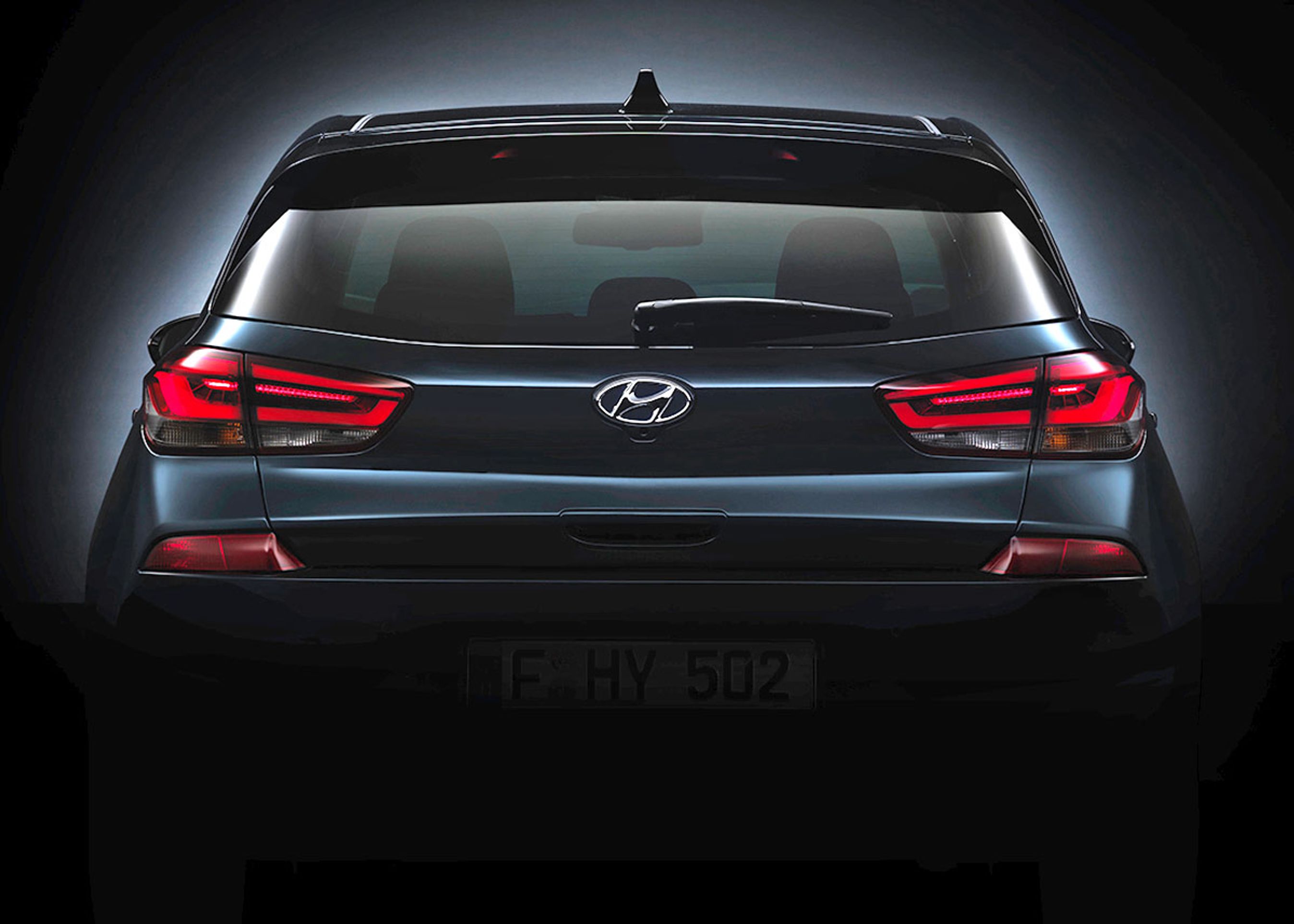 i30 er ikke til at kende bagfra i den nye udgave.Indtil videre vises kun den femdørs.