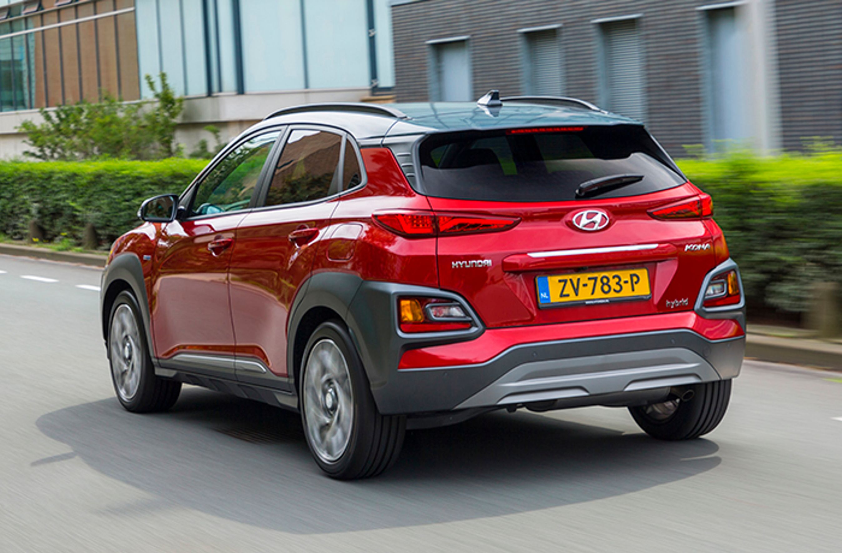 Hyundai Kona Hybrid set bagfra