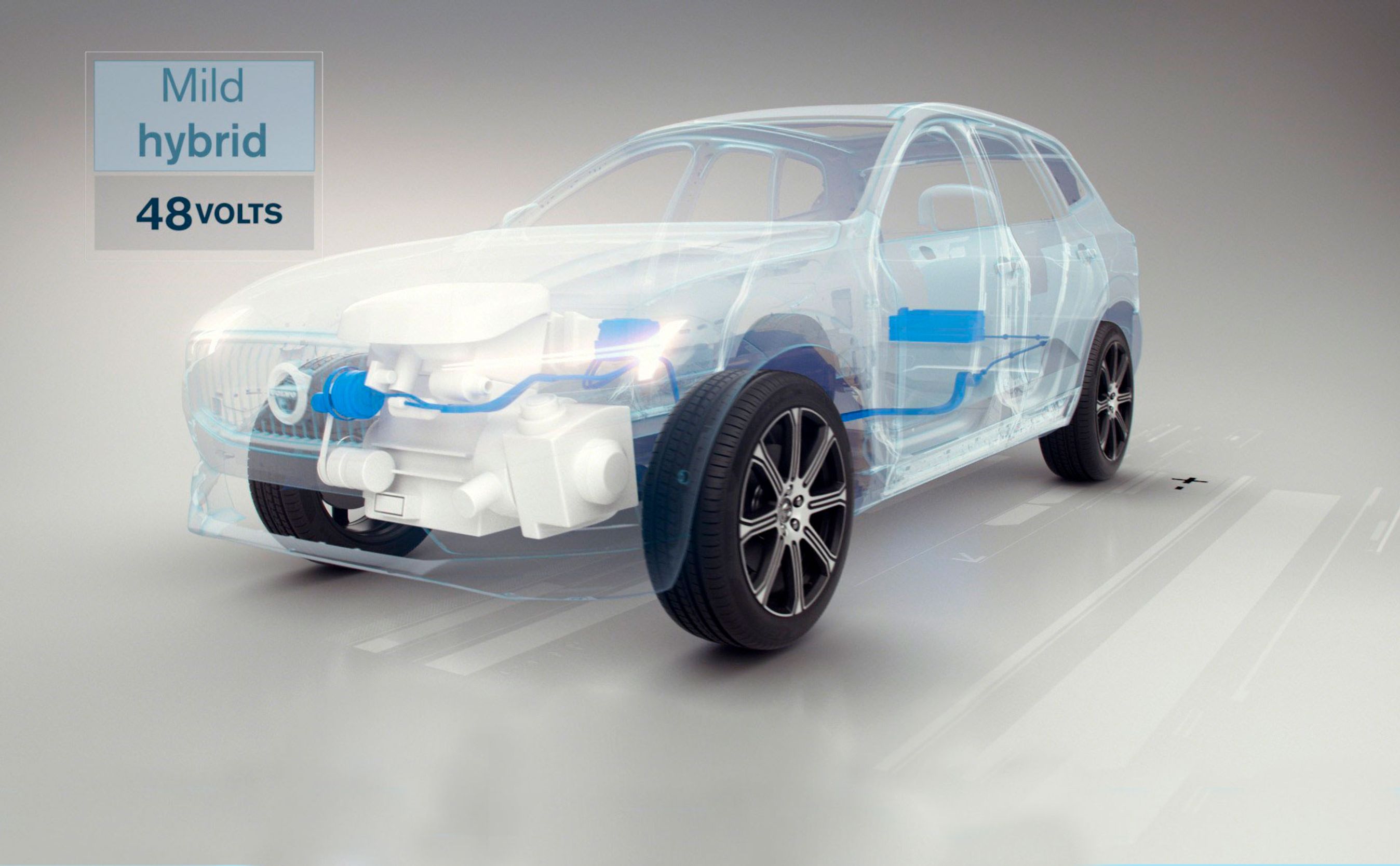 48 volt hybridsystem bliver vigtigt for Volvo i de kommende år.