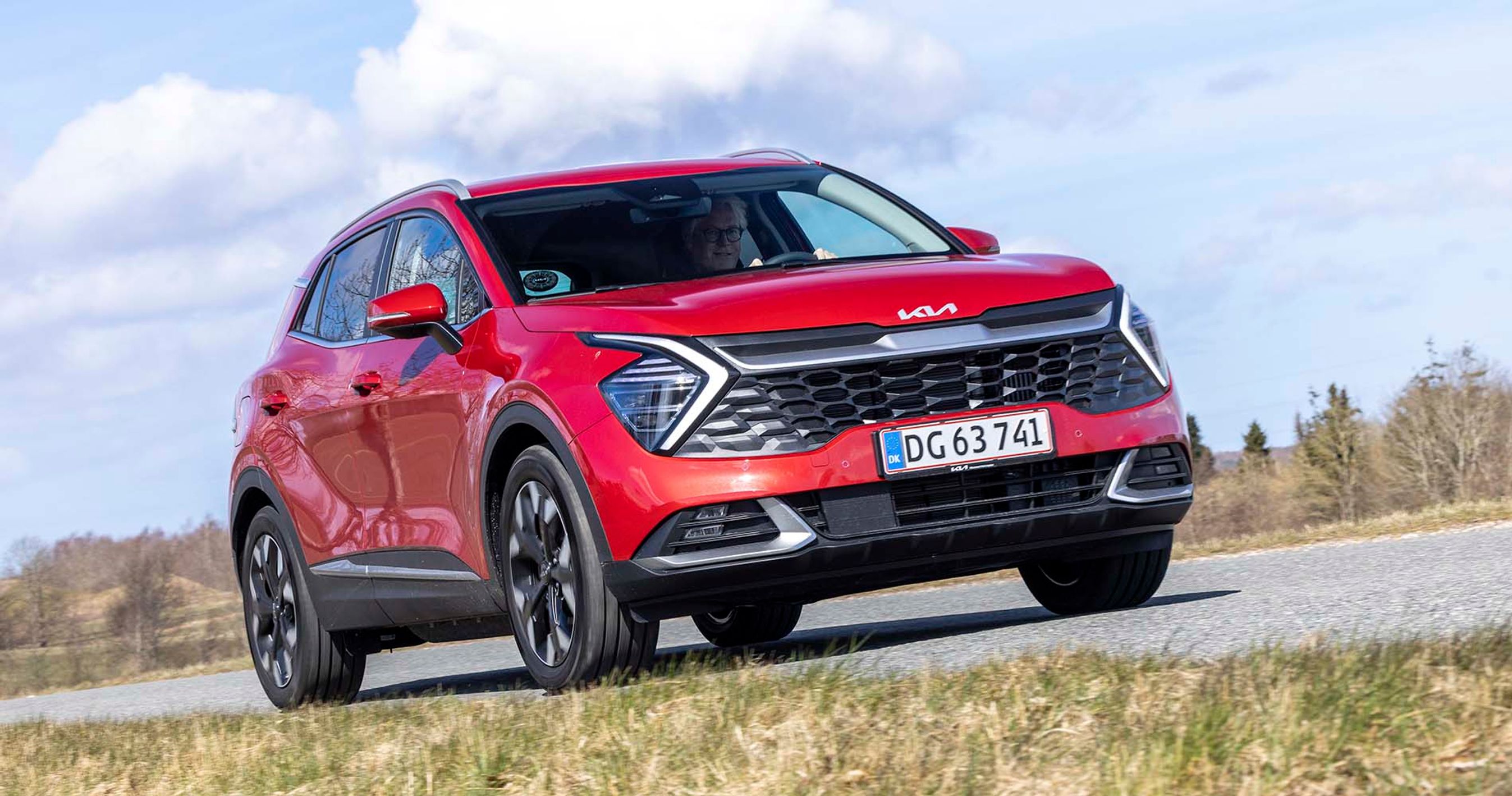 Kia Sportage set forfra