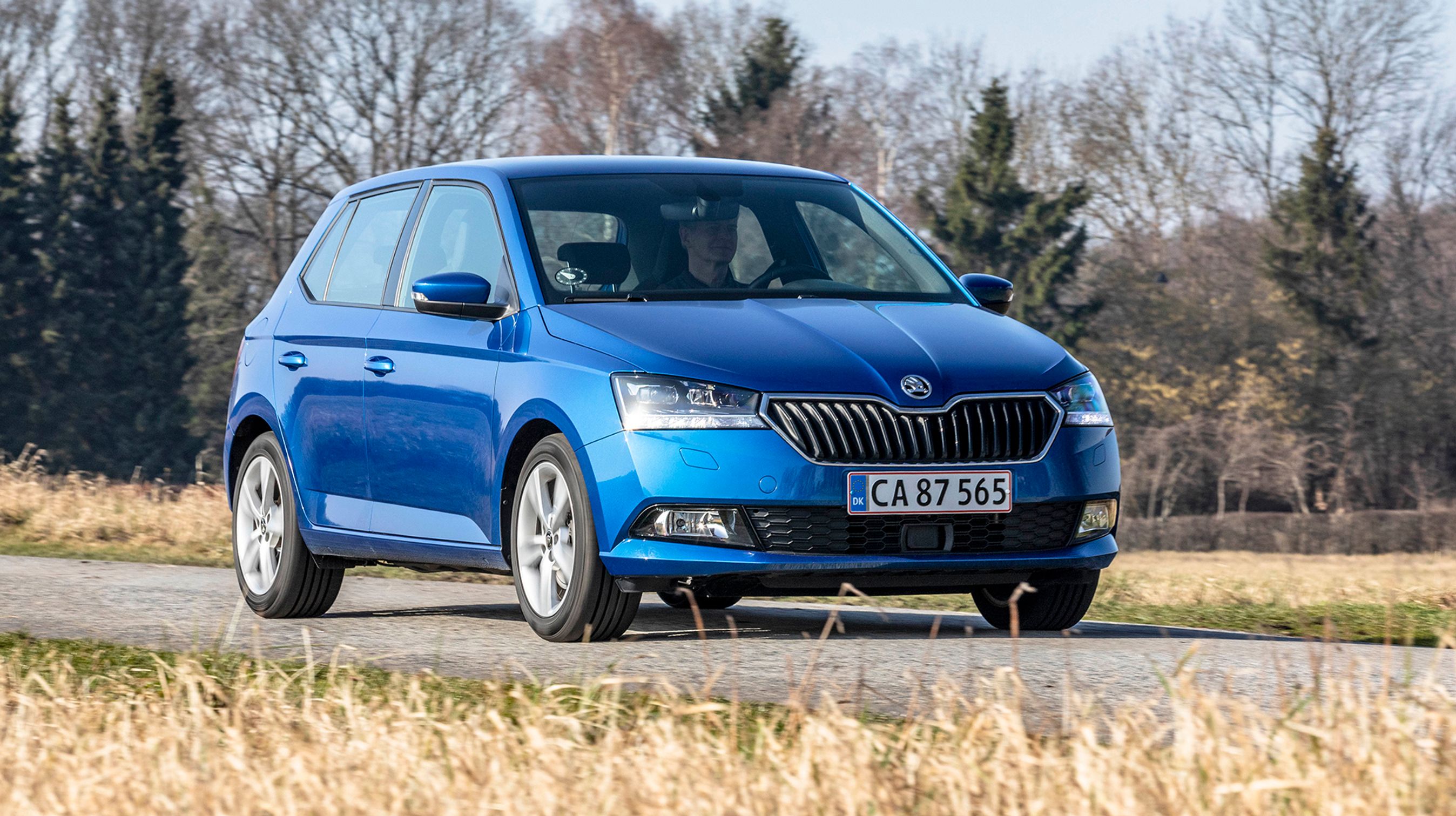 Skoda Fabia set forfra