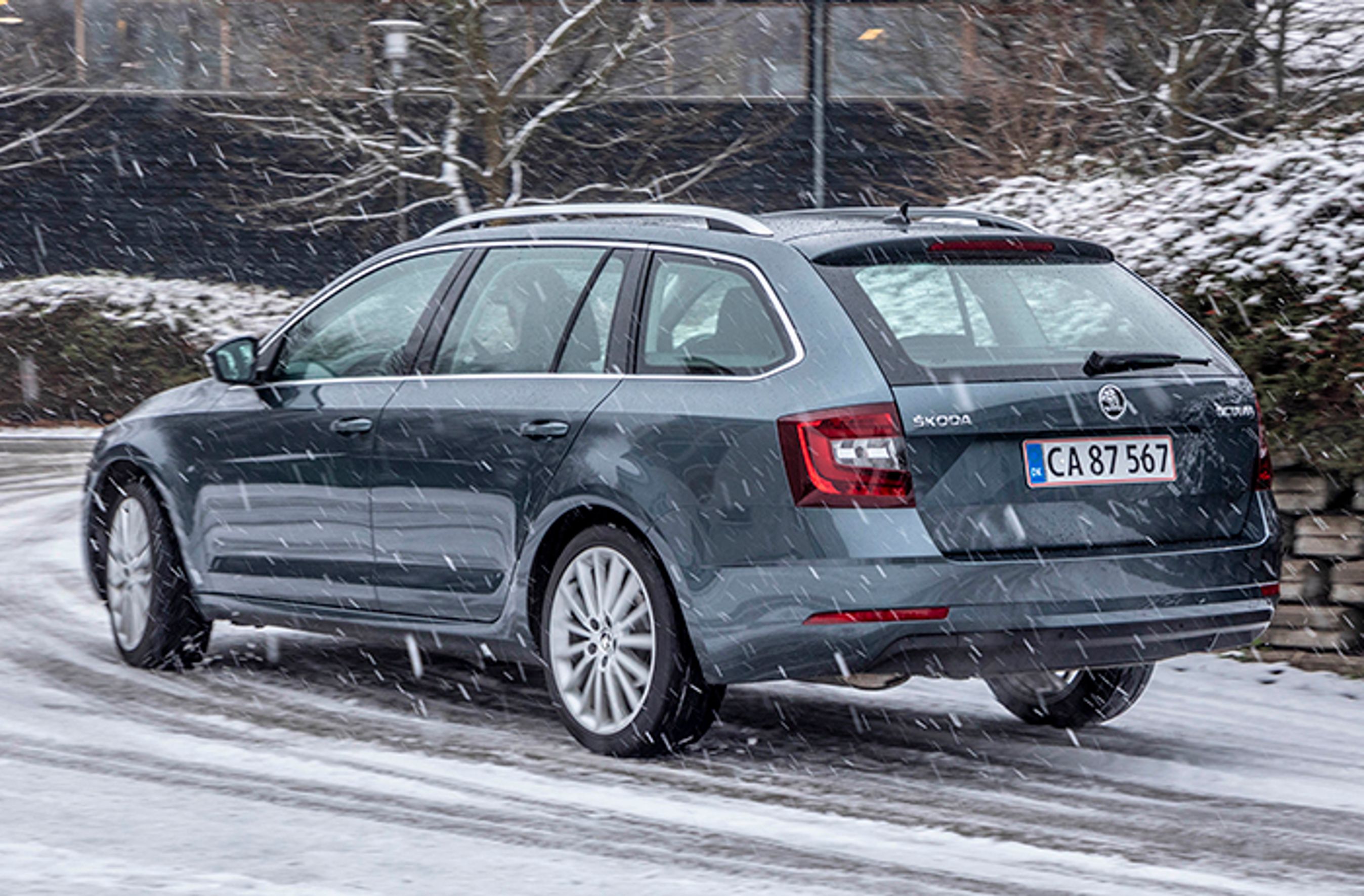 Skoda Octavia Combi set bagfra