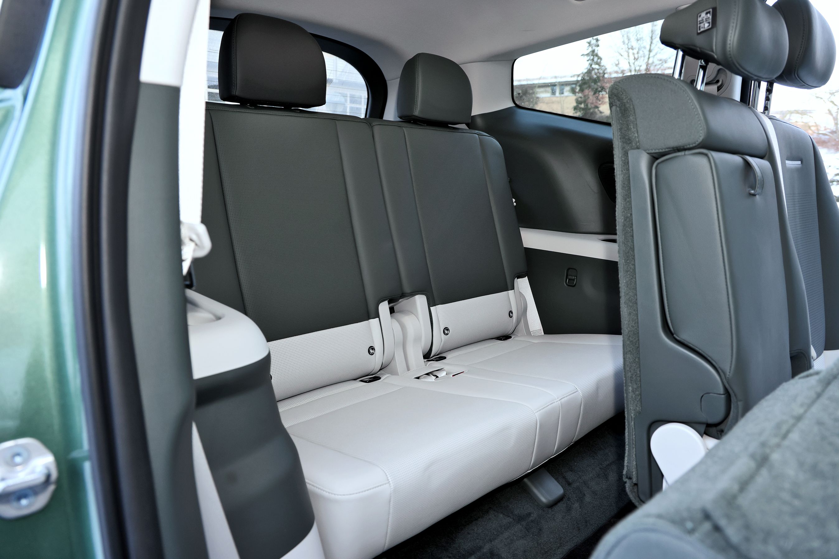 Tredje sæderække i en Hyundai Ioniq 9