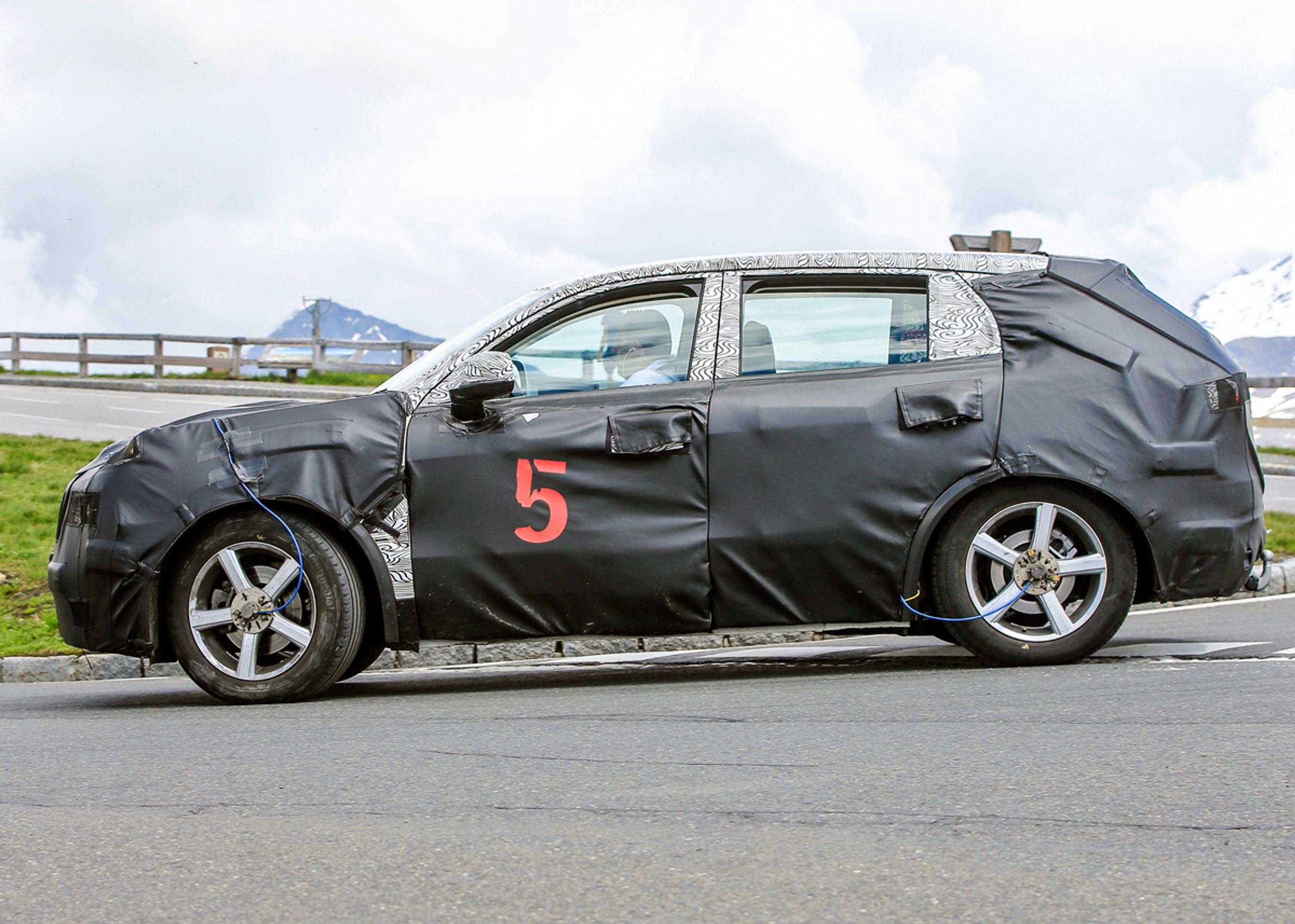 Den nye SUv fra det nye mærke bliver på størrelse med Volvo XC40 og tidens populære SUV'ere i mellemklassen. Fotos: Lehmann