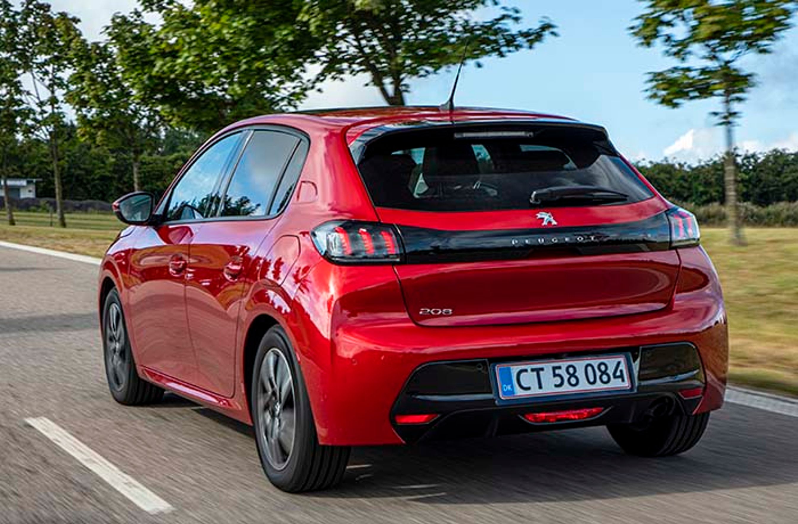 Peugeot 208 set bagfra