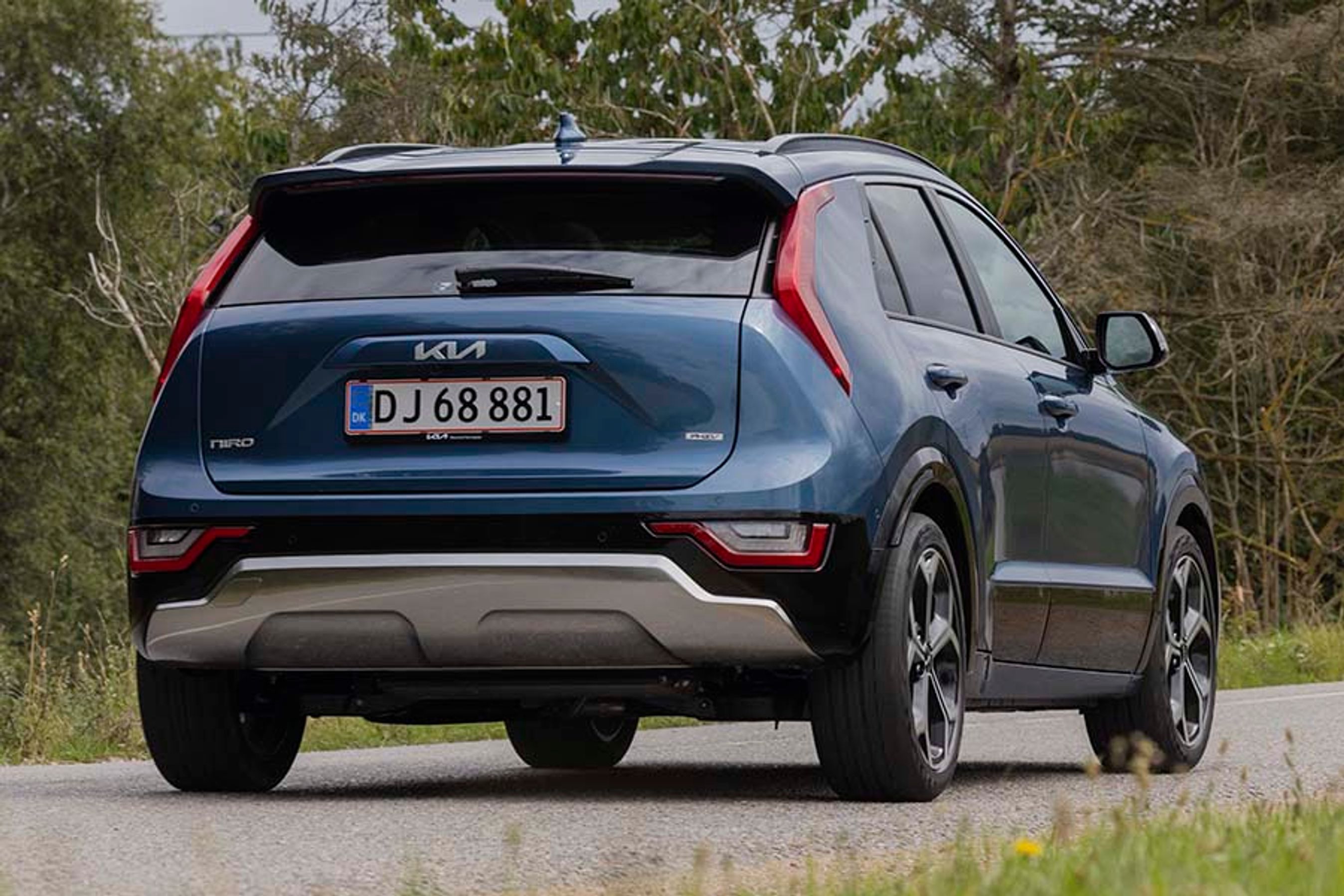 Kia Niro set bagfra