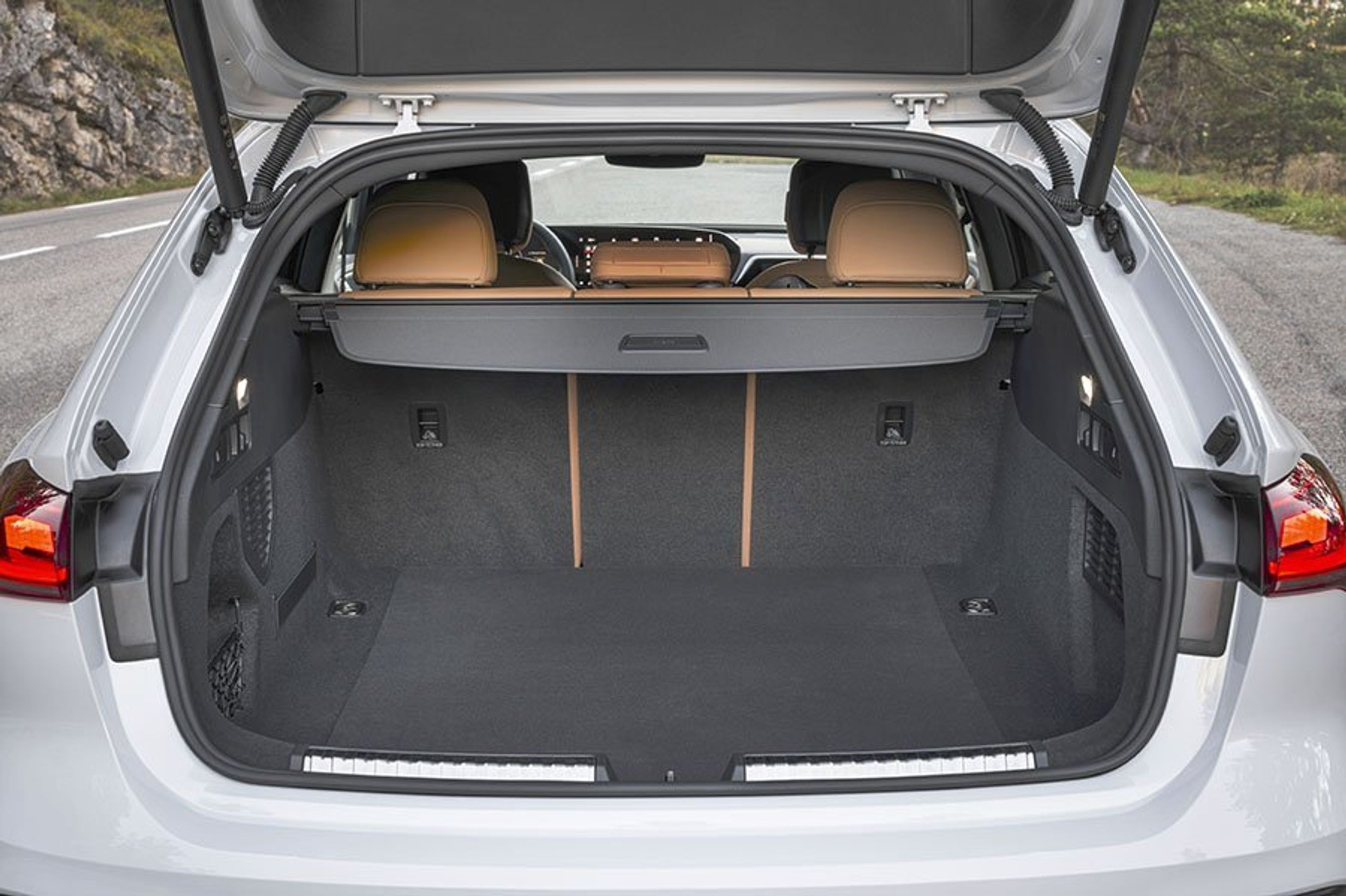 Bagagerum i en Audi A5