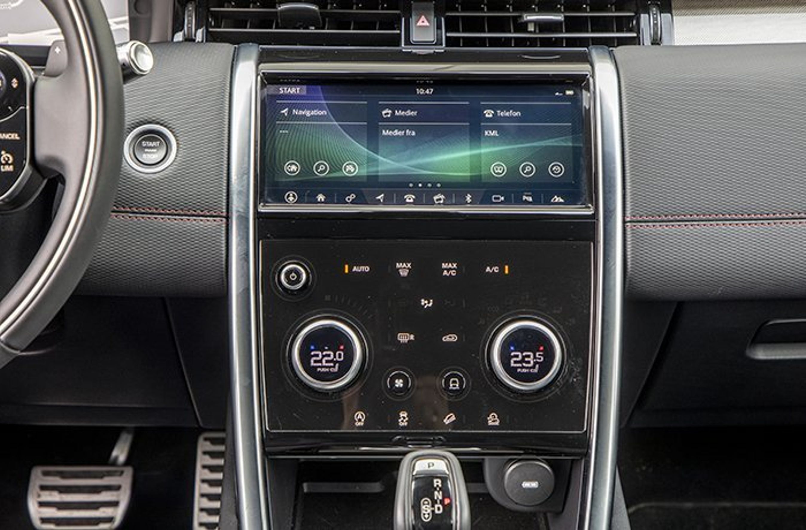 Land Rover Discovery skærm