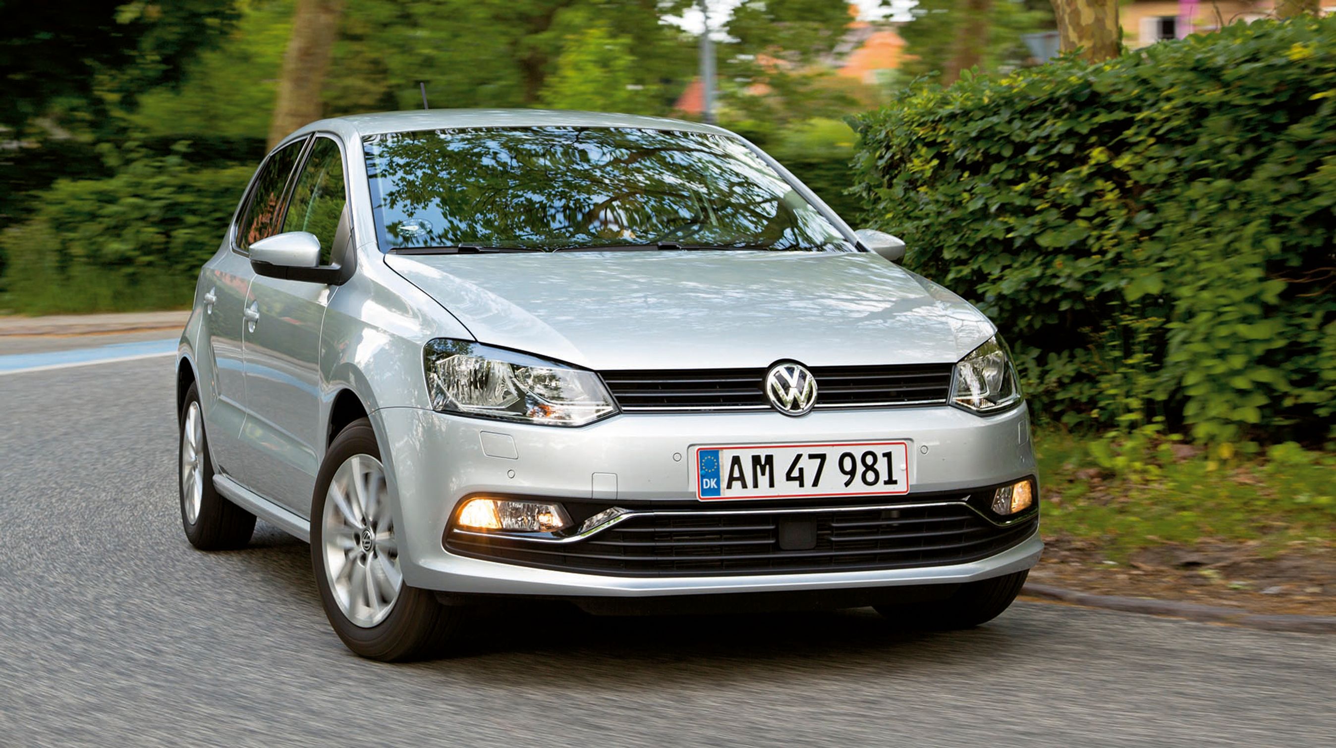 VW Polo forfra