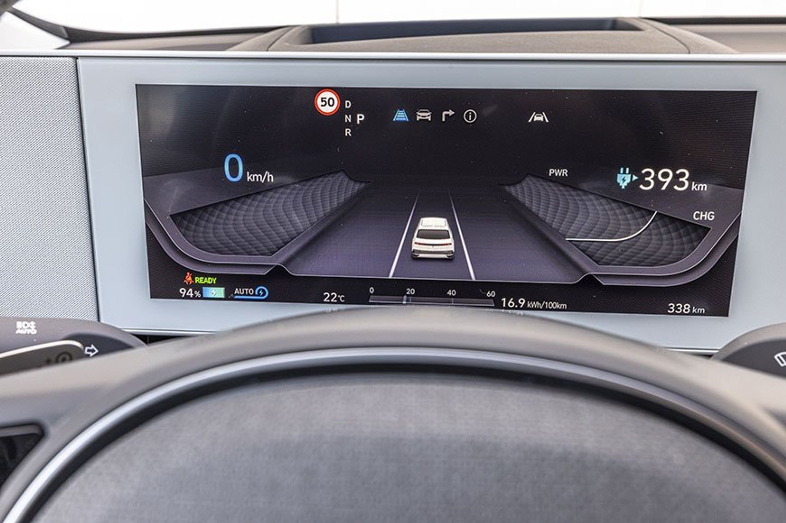 Hyundai Ioniq 5 skærm