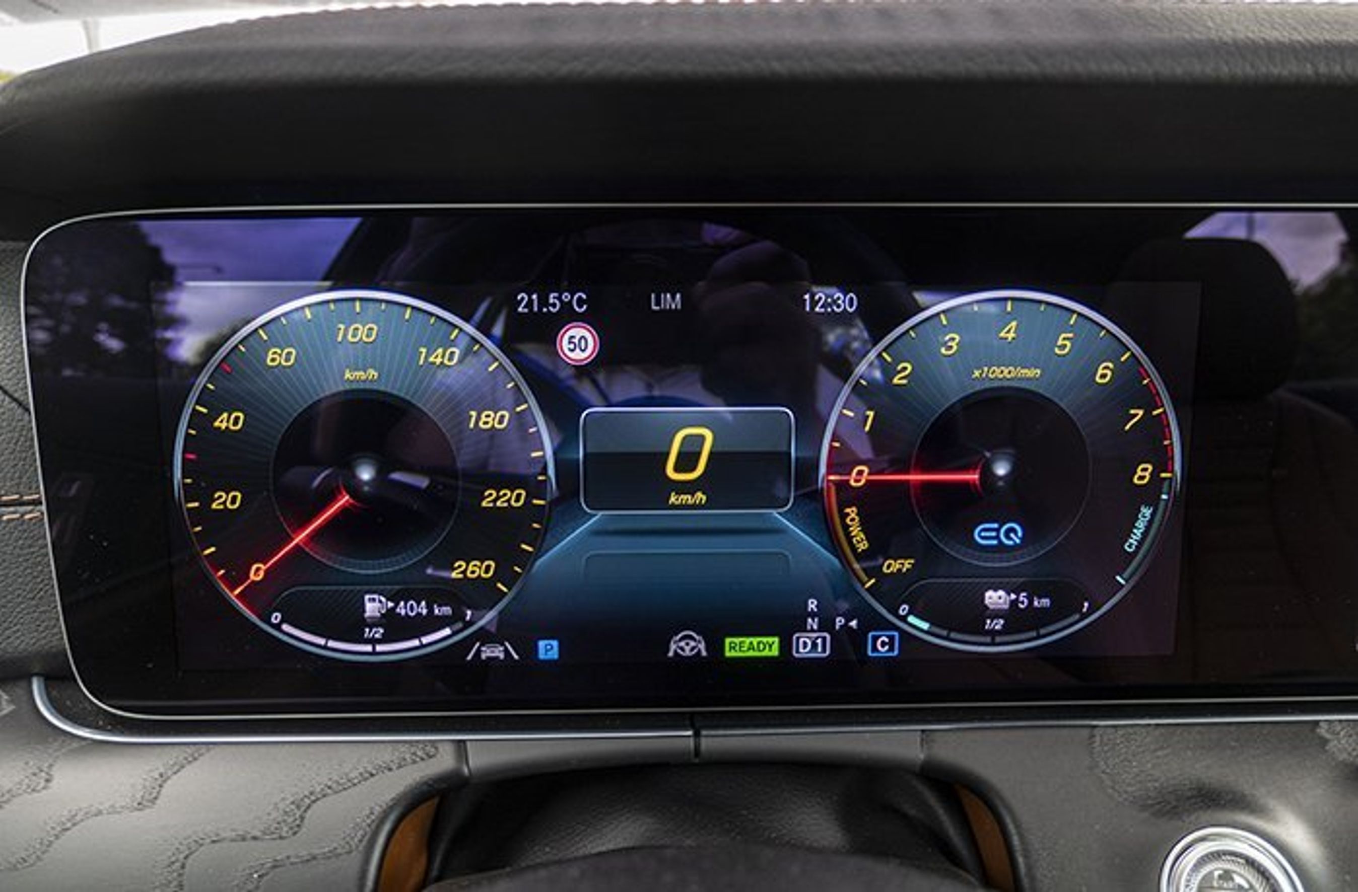 Mercedes-Benz E-klasse instrumenter