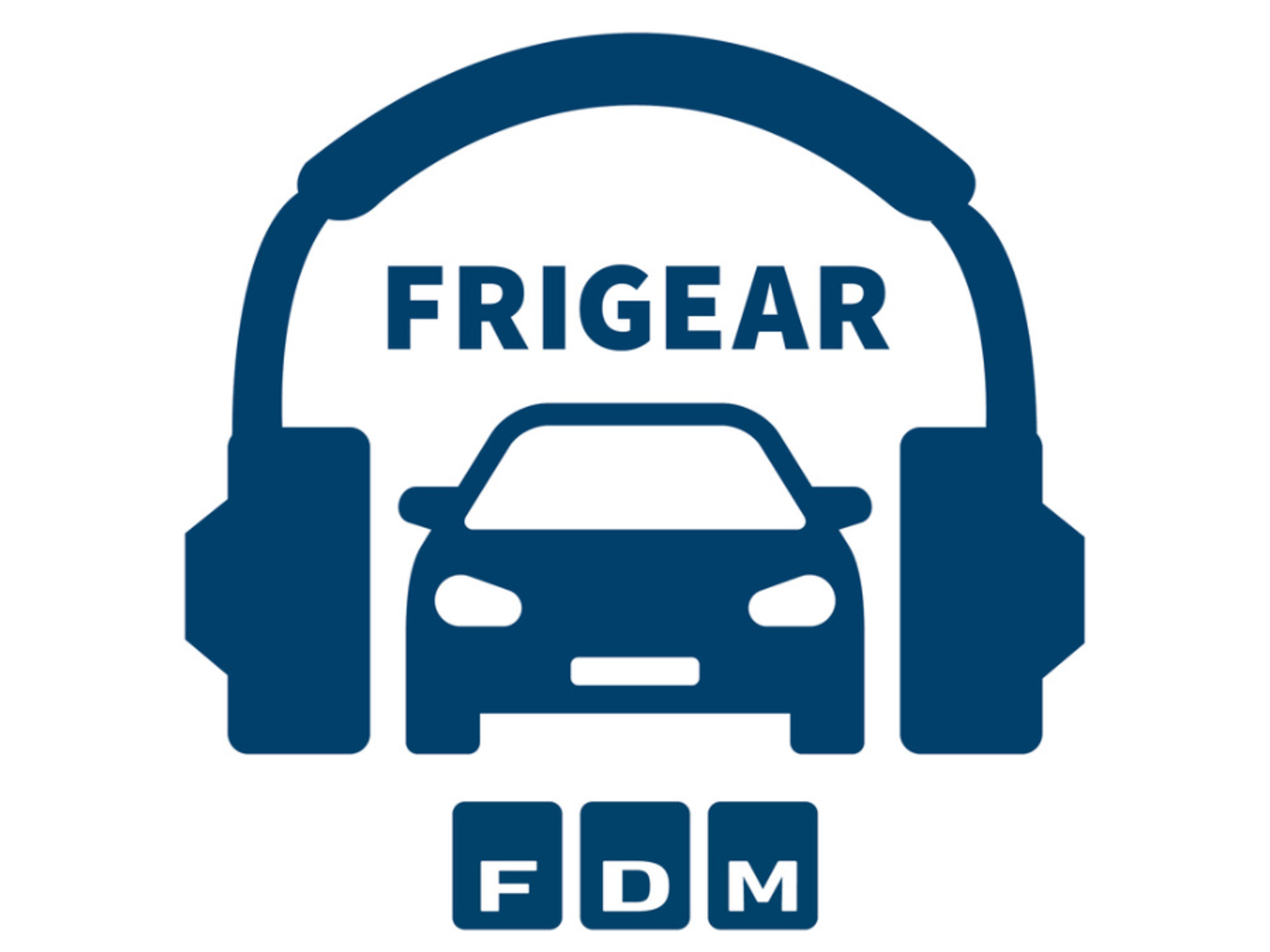 FDMs podcast Frigears logo