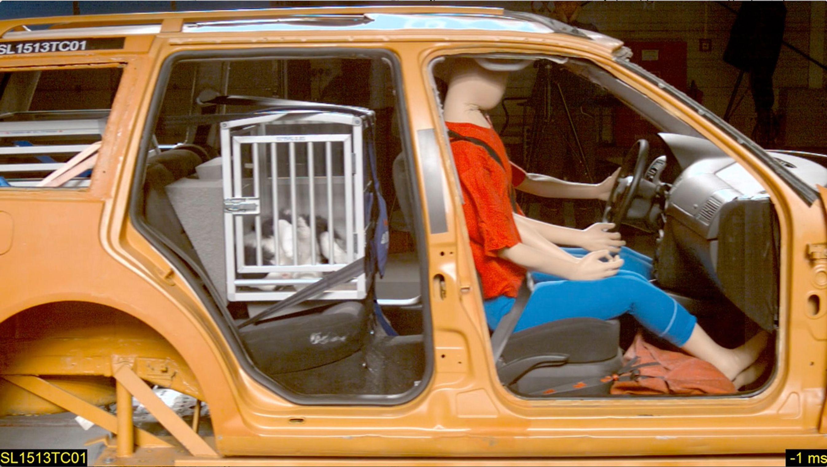 Hundeburet i den schweiziske test, der blev bragt i Motor 7/8 2013 var en G-Line-model. Ikke det nyere 4pets/ProLine Milan.