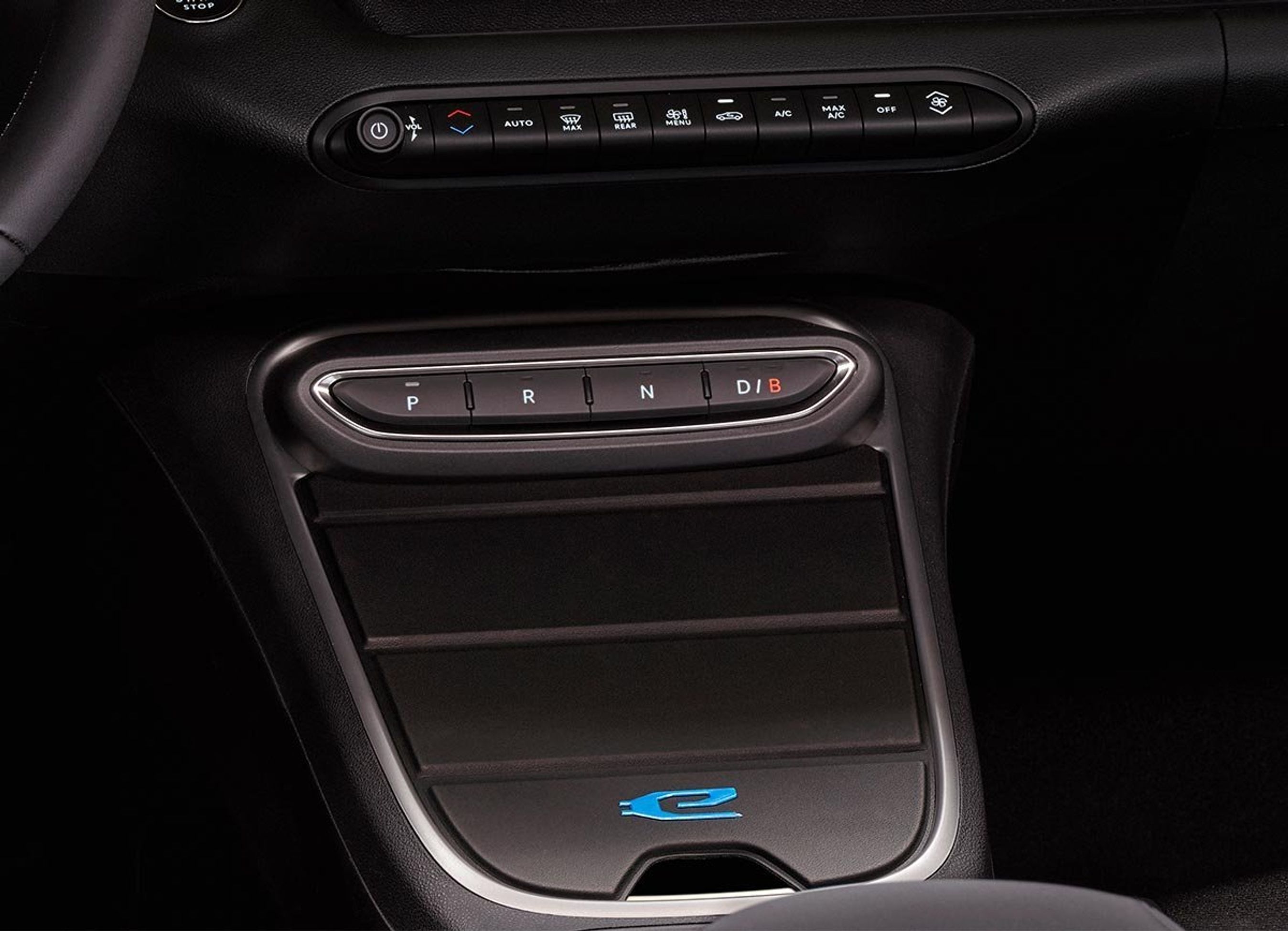 Midter-konsollen kan dækkes med et folde-låg i stil med coveret til tablets.