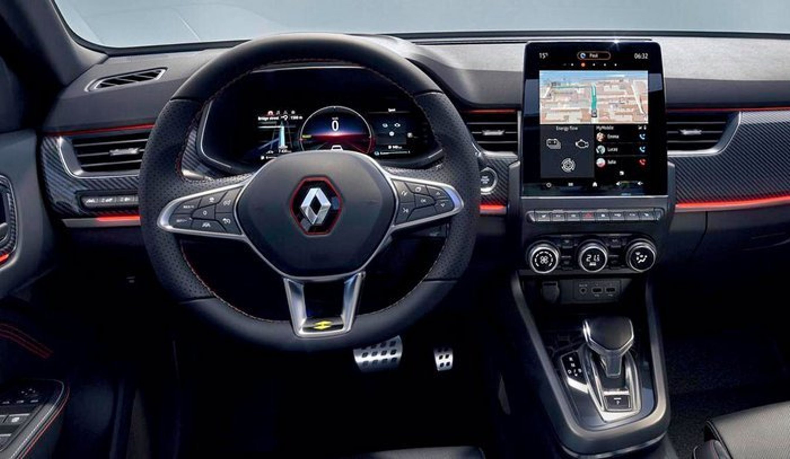 Ejere af den nye Captur og Clio vil straks føle sig hjemme i Arkana.