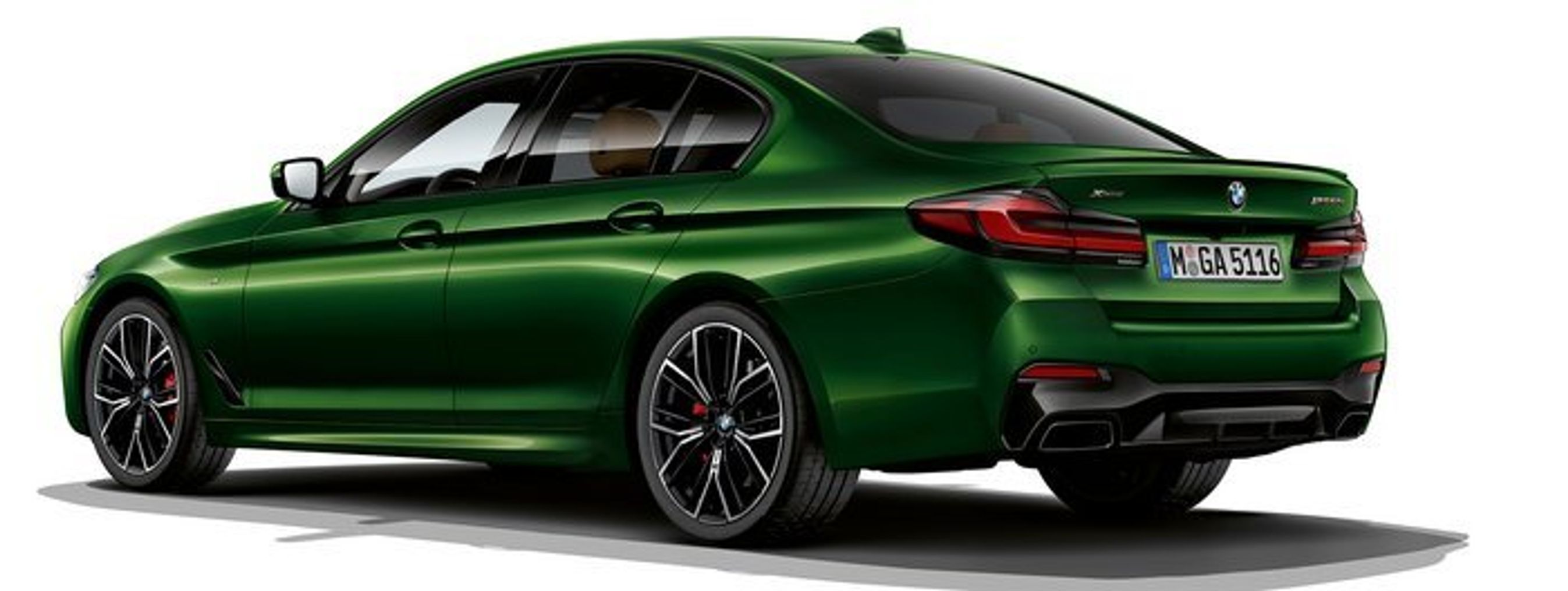 5-serien fås stadig med V8-benzinmotor i form af M550i xDrive.