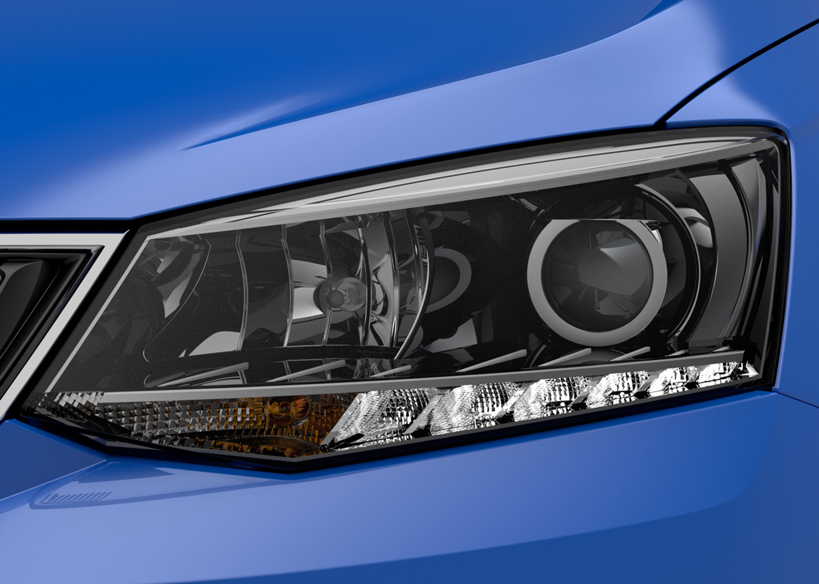 Kørelyslygterne får LED-lys.