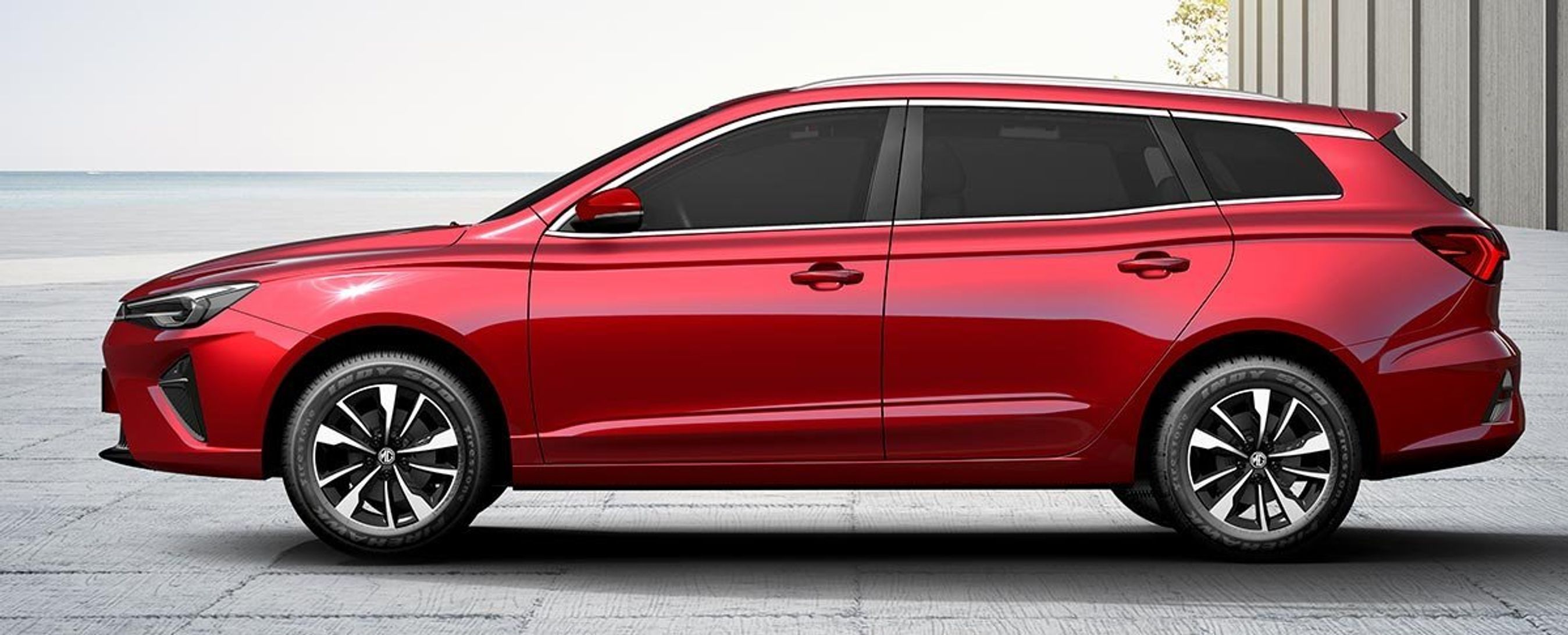 Voila! En elektrisk stationcar. MG 5 ventes i handlen til sommer.