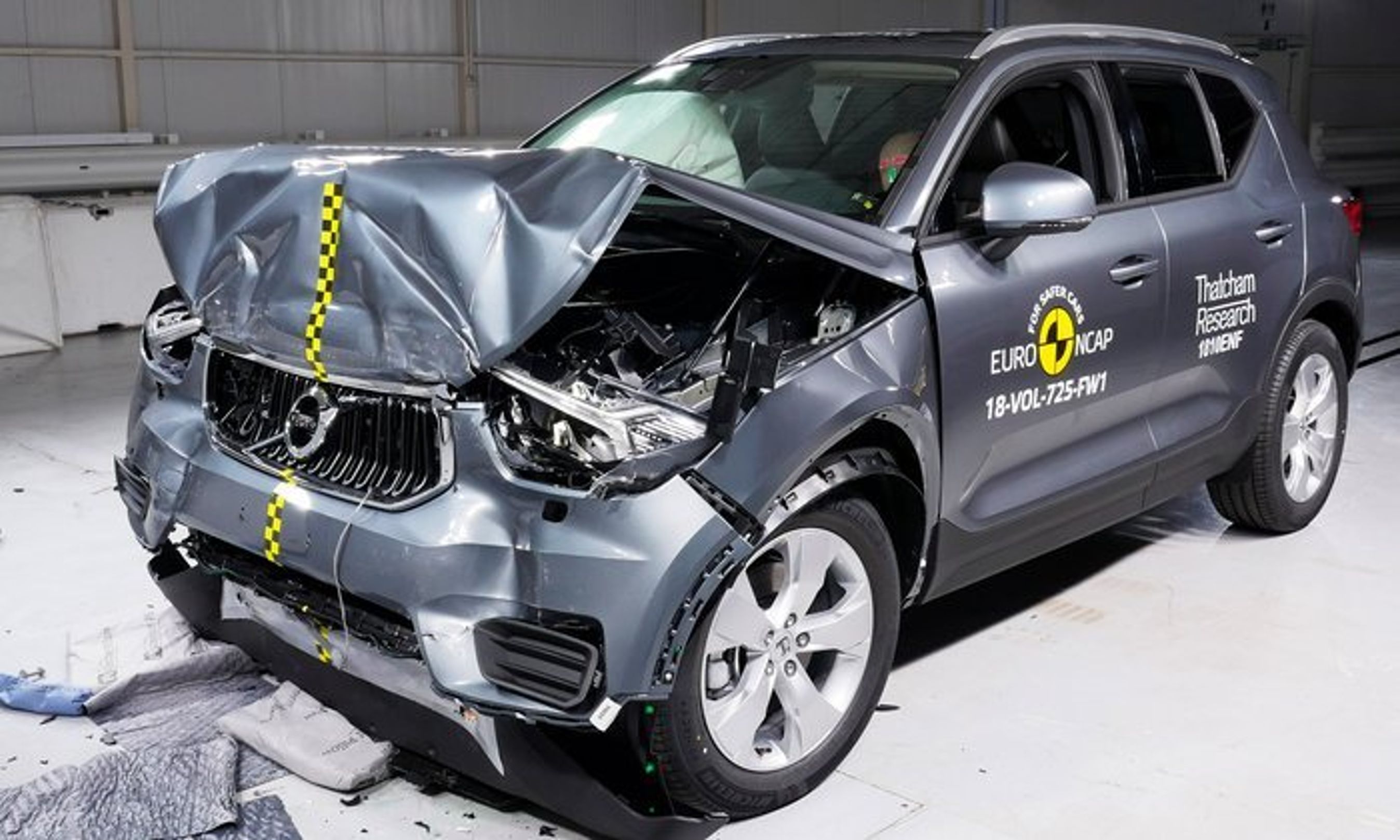 Volvo XC40 efter testen.