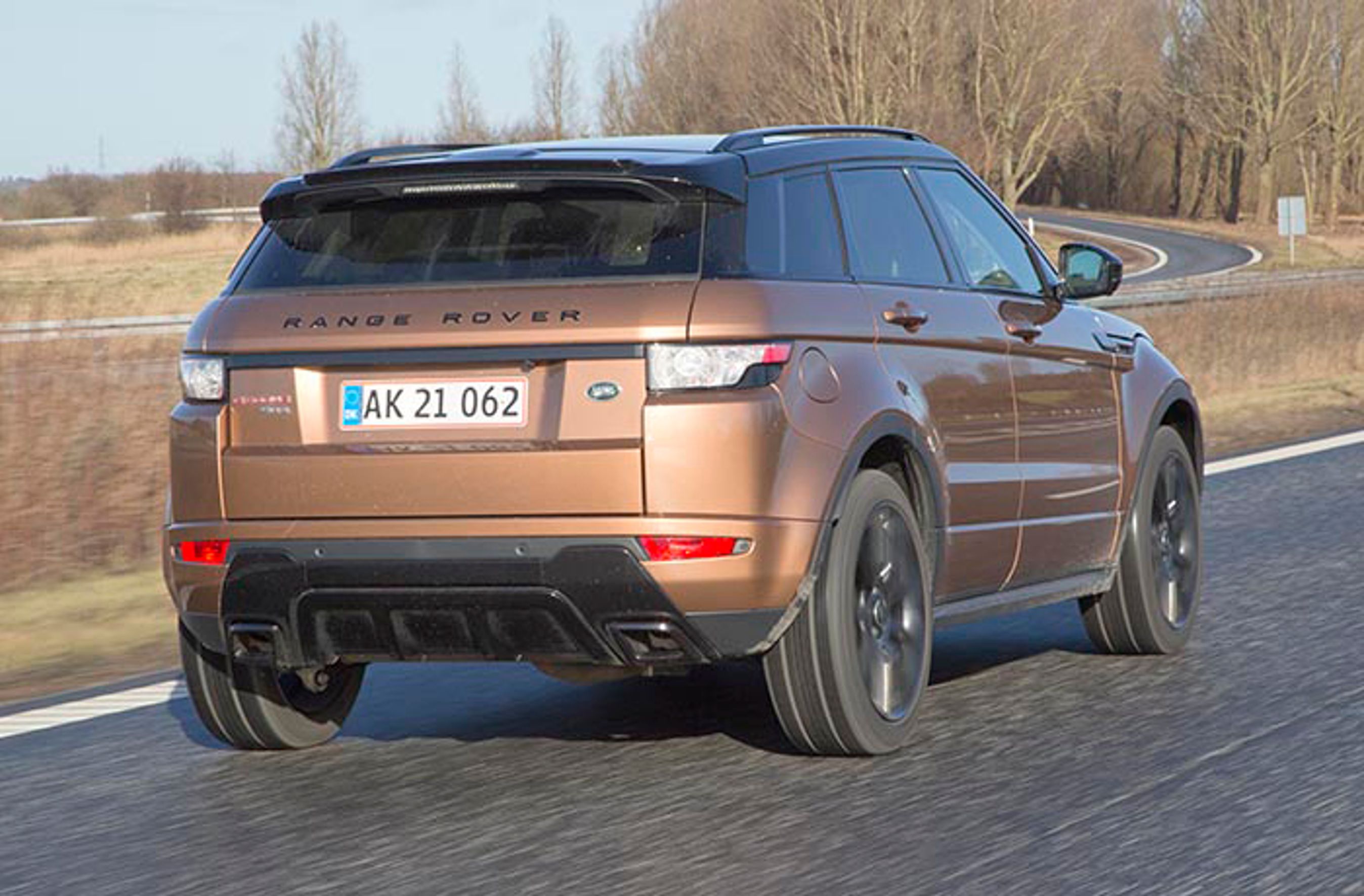 Range Rover Evoque bagfra