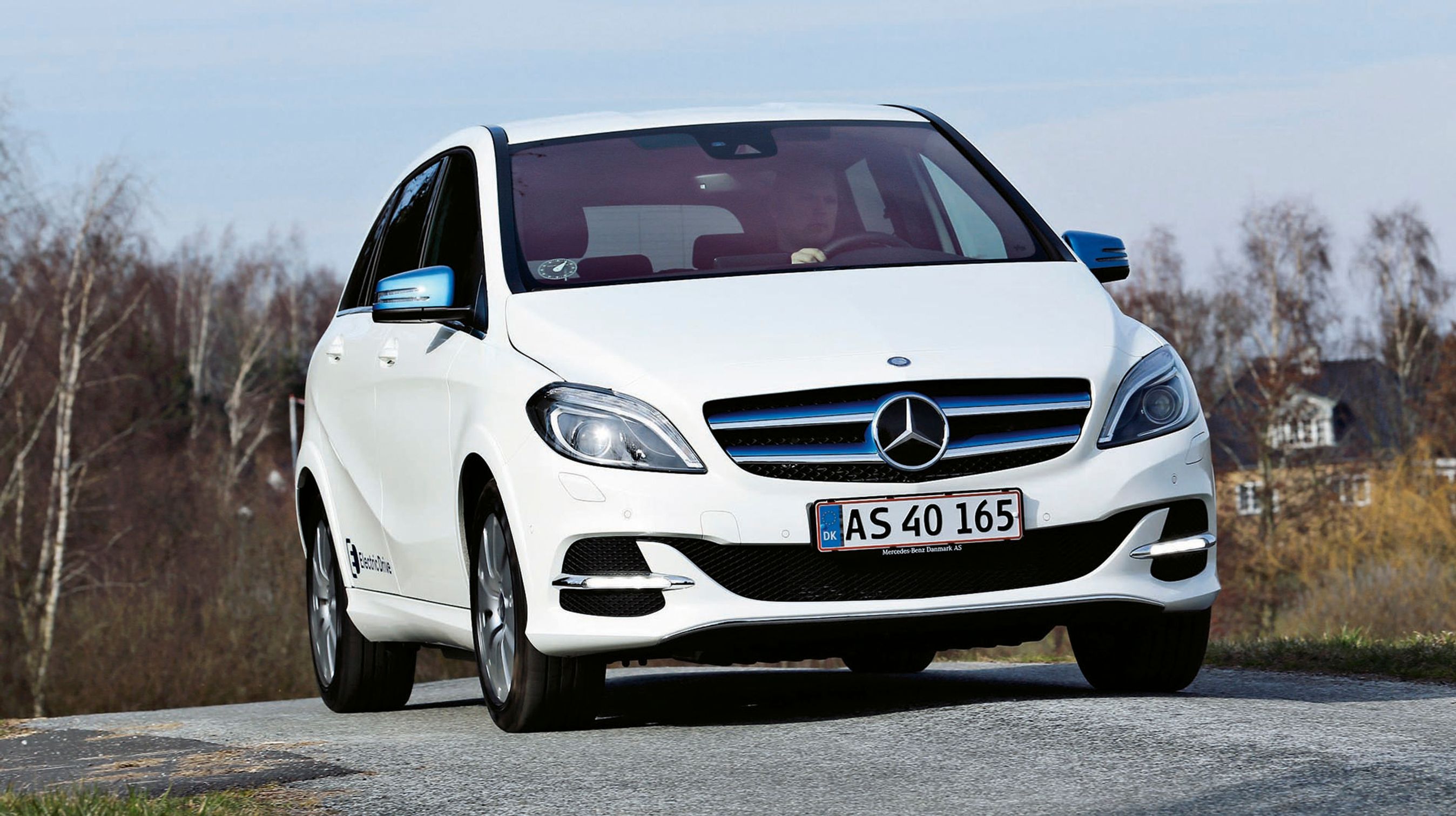 Mercedes B electric drive forfra