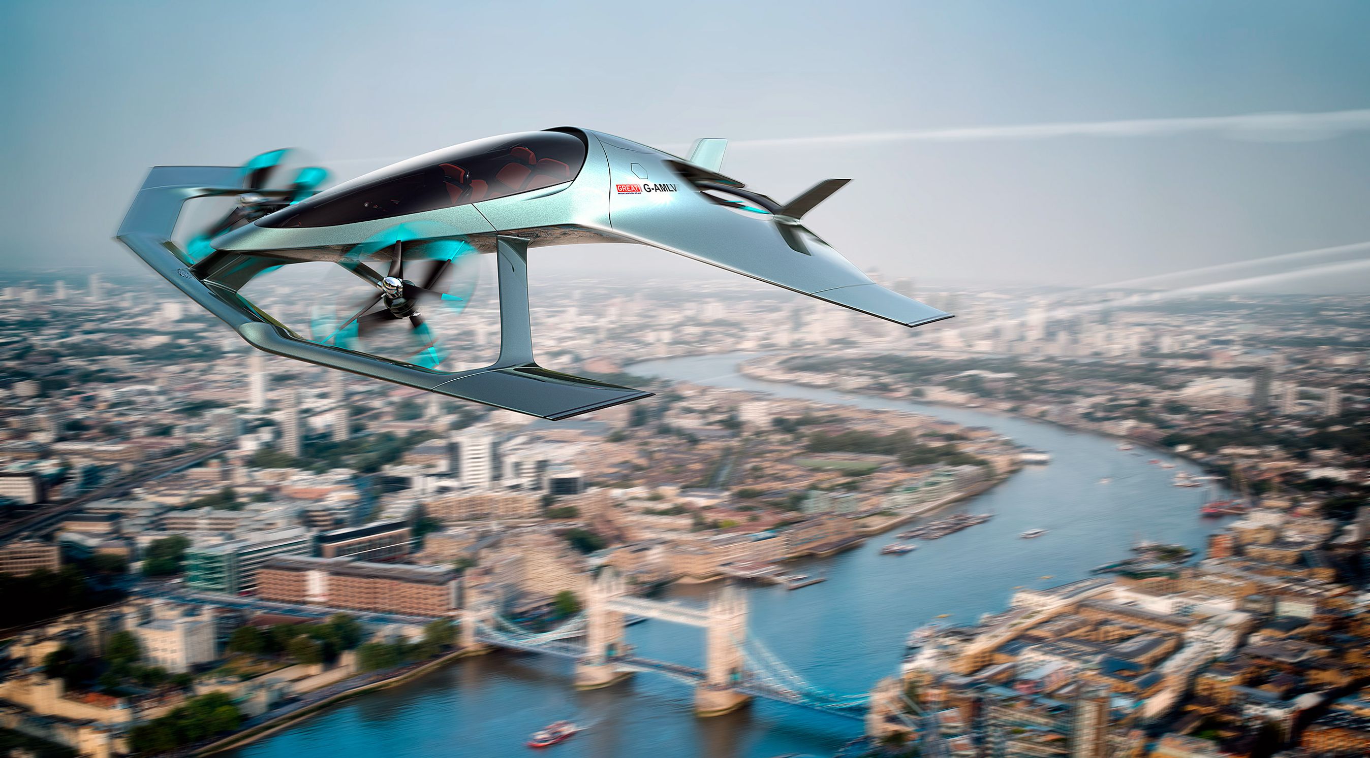 Aston Martins flyvende vision.