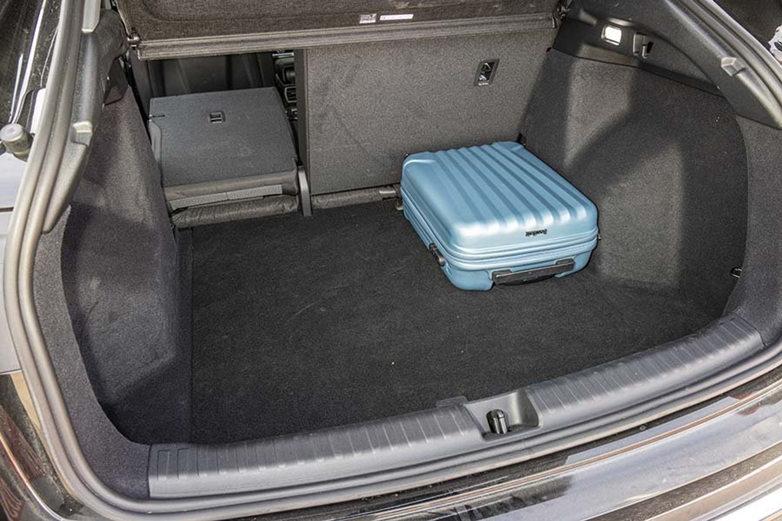 Bagagerummet rummer 535 liter