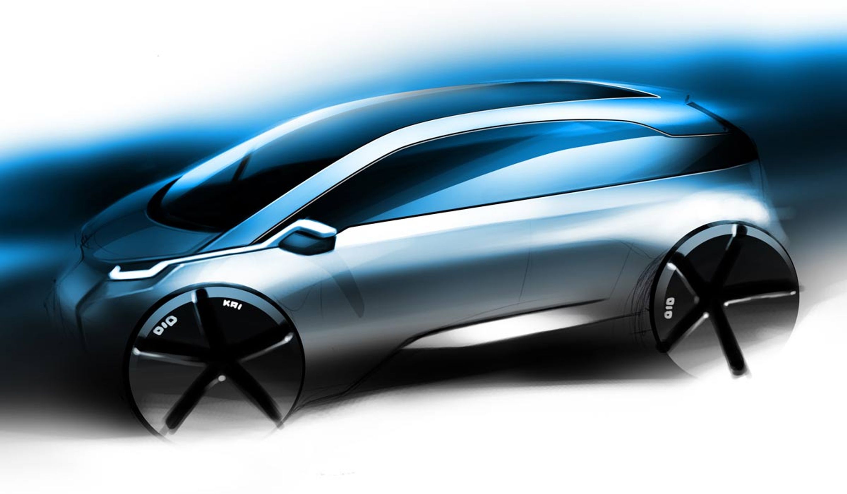 BMWs avancerede elbil med arbejdstitlen Megacity Vehicle.