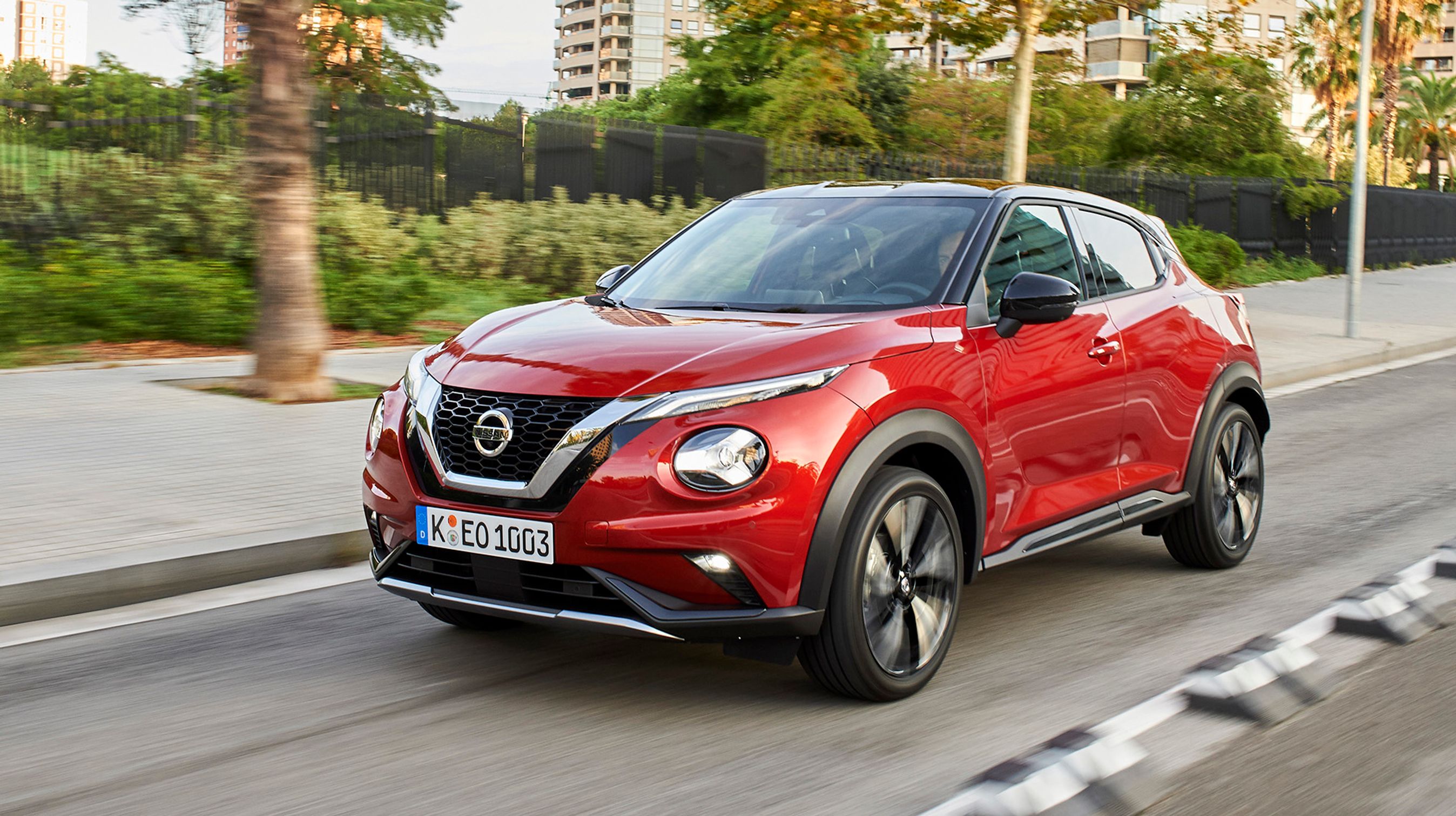 Nissan Juke set forfra