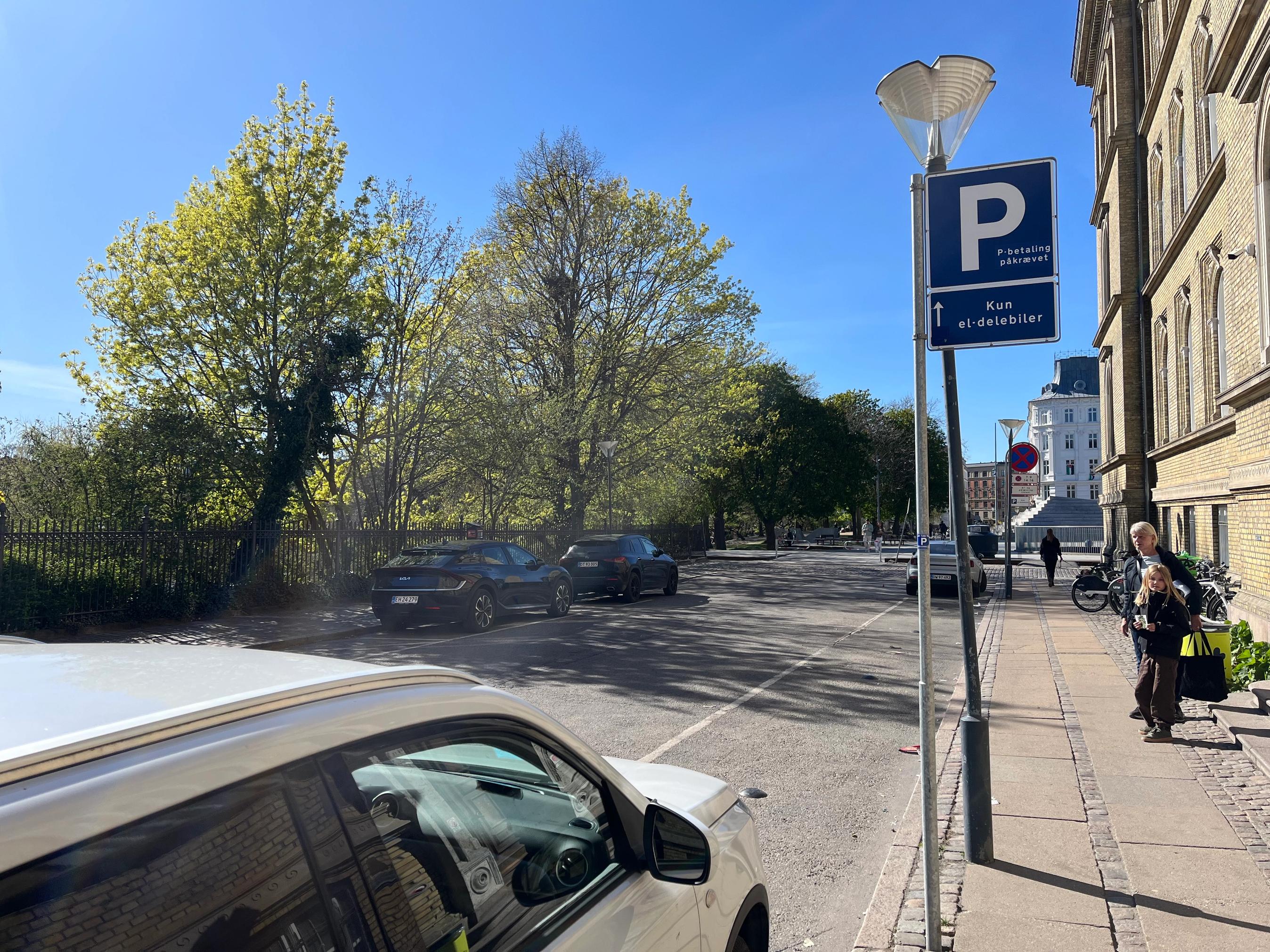 Tomme el-delebilspladser i København